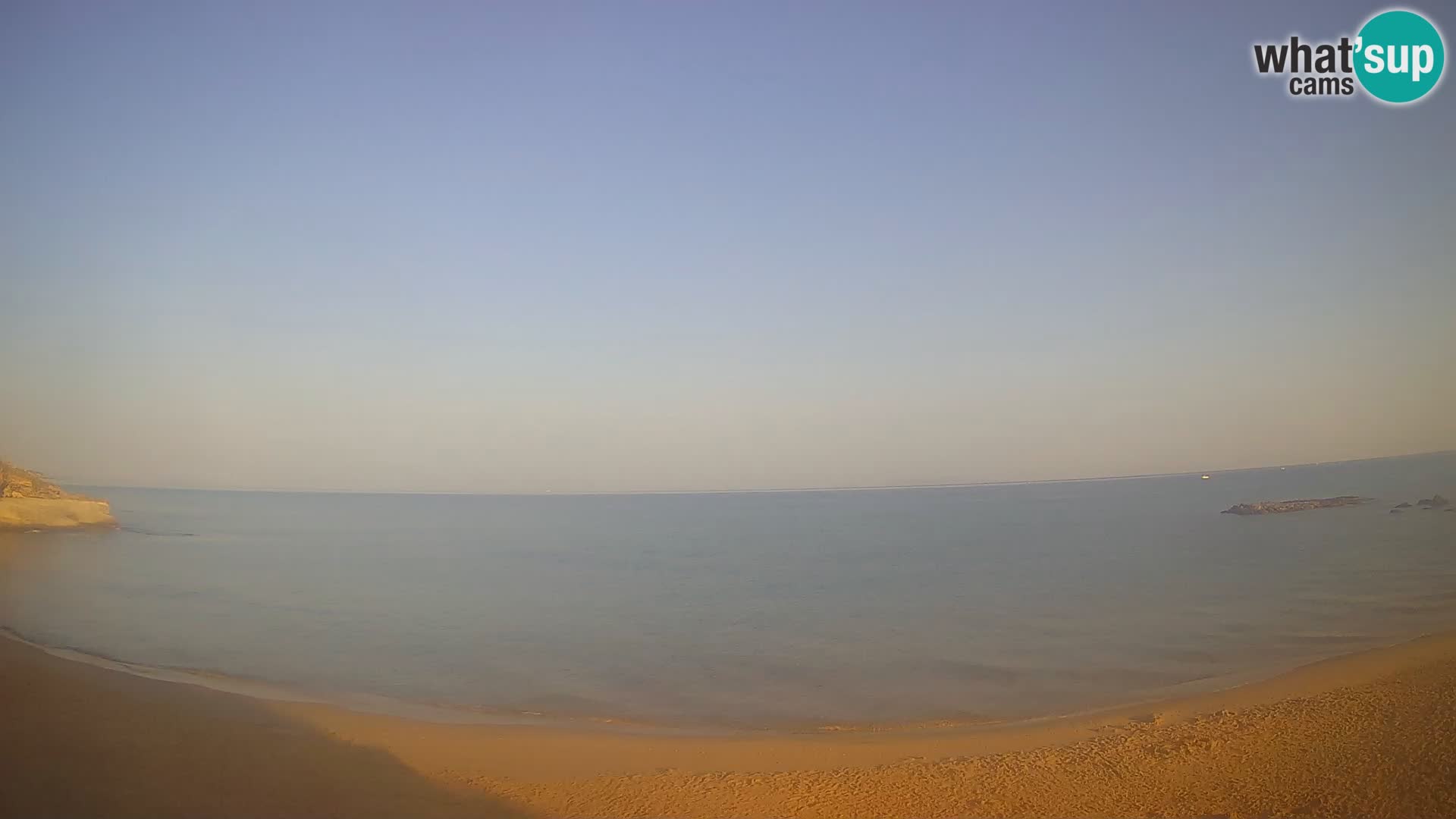 Lu Bagnu webcam en vivo Playa de Ampurias – Castelsardo – Cerdeña – Italia