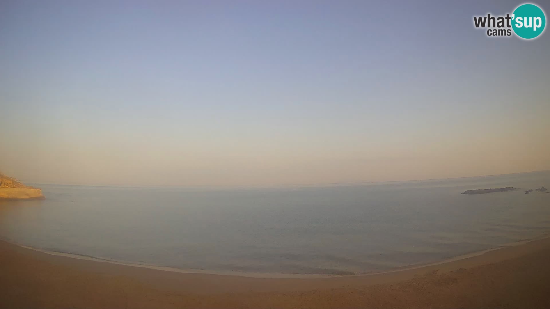 Lu Bagnu spletna kamera v živo Plaža Ampurias – Castelsardo – Sardinija – Italija
