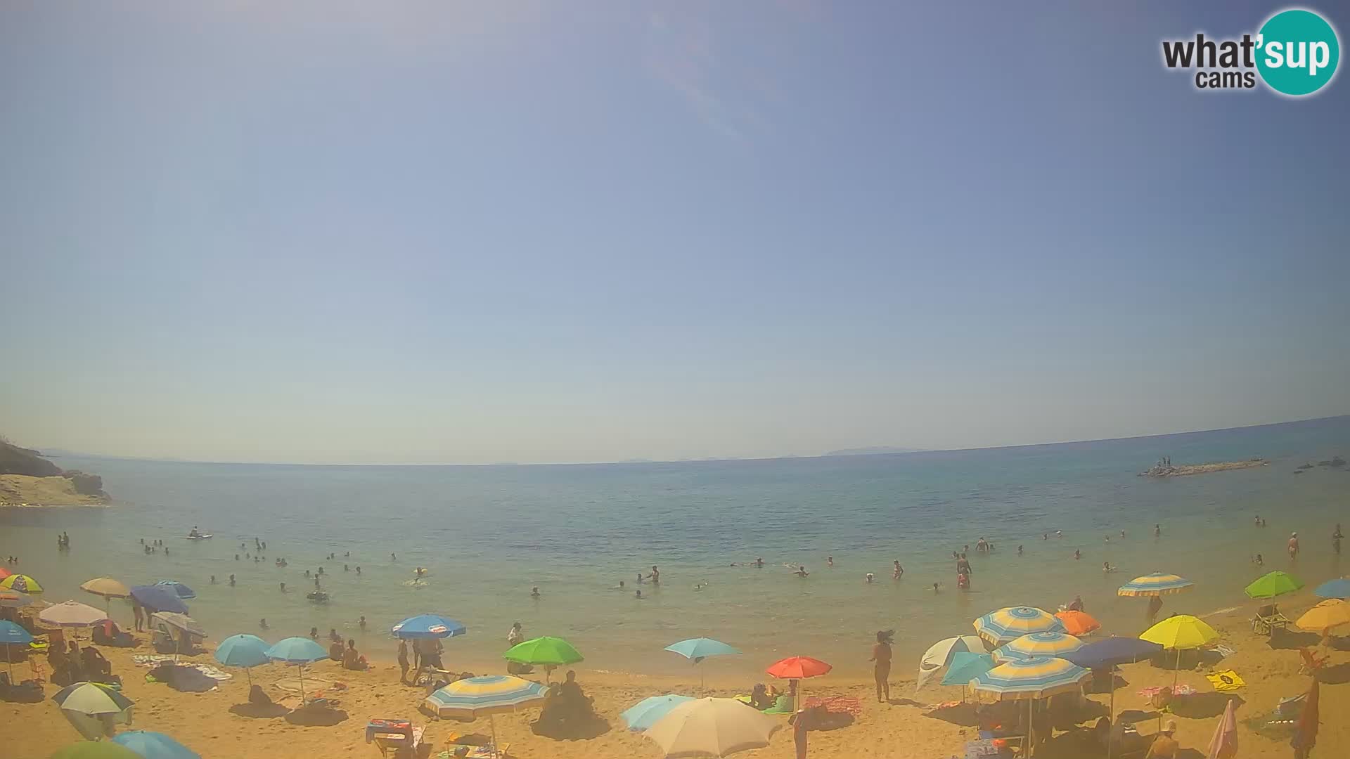 Lu Bagnu live webcam Ampurias beach – Castelsardo – Sardinia – Italy