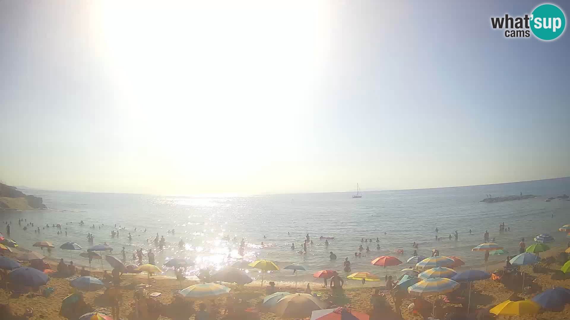 Lu Bagnu live webcam Ampurias beach – Castelsardo – Sardinia – Italy