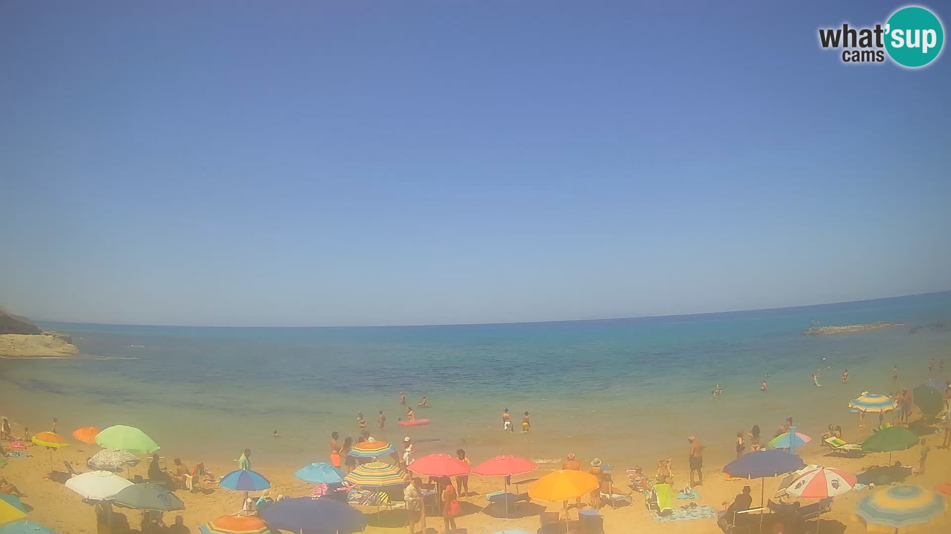 Lu Bagnu live webcam Ampurias beach – Castelsardo – Sardinia – Italy