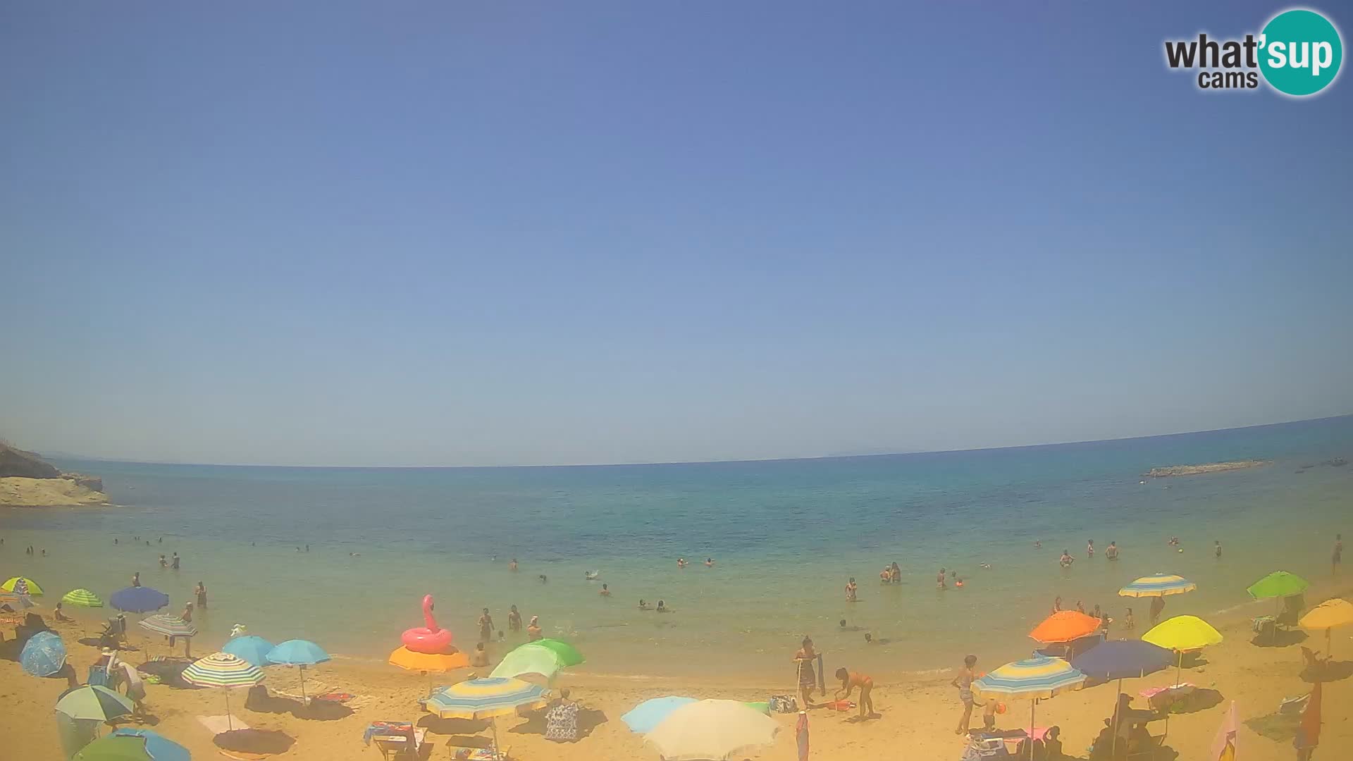 Lu Bagnu live webcam Ampurias beach – Castelsardo – Sardinia – Italy