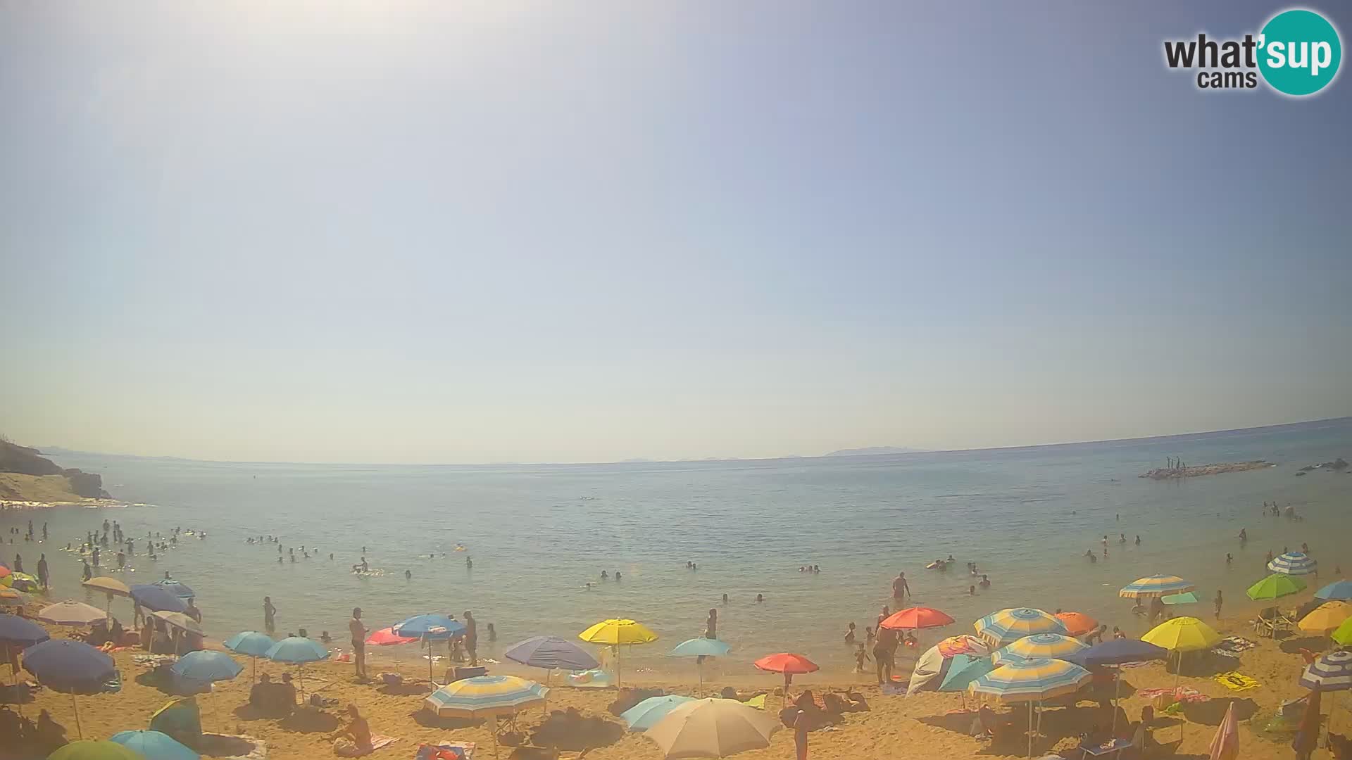 Lu Bagnu live webcam Ampurias beach – Castelsardo – Sardinia – Italy