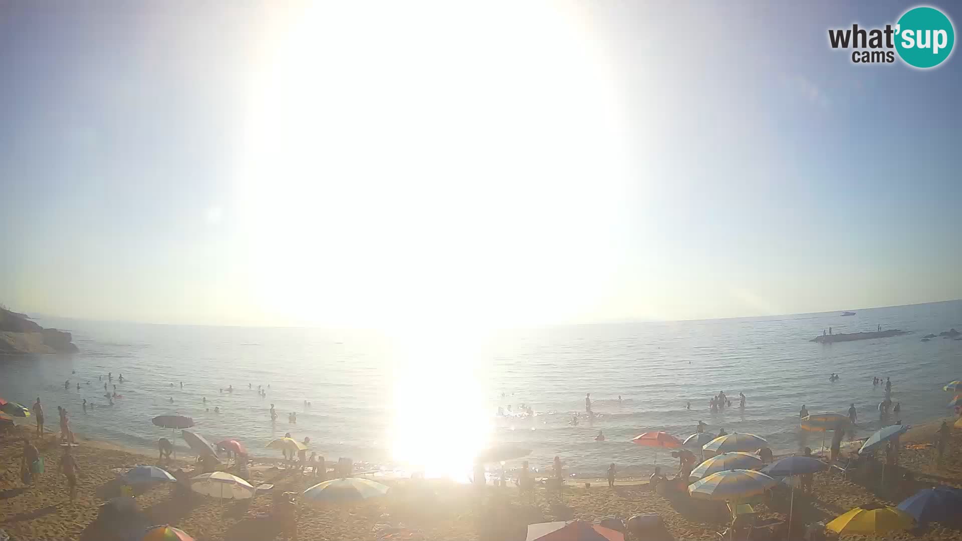 Lu Bagnu webcam en direct Plage d’Ampurias – Castelsardo – Sardaigne – Italie