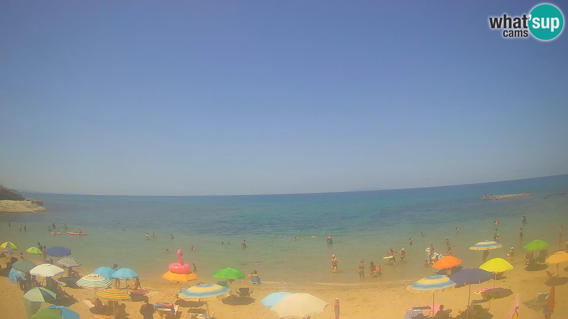 Lu Bagnu webcam en direct Plage d’Ampurias – Castelsardo – Sardaigne – Italie