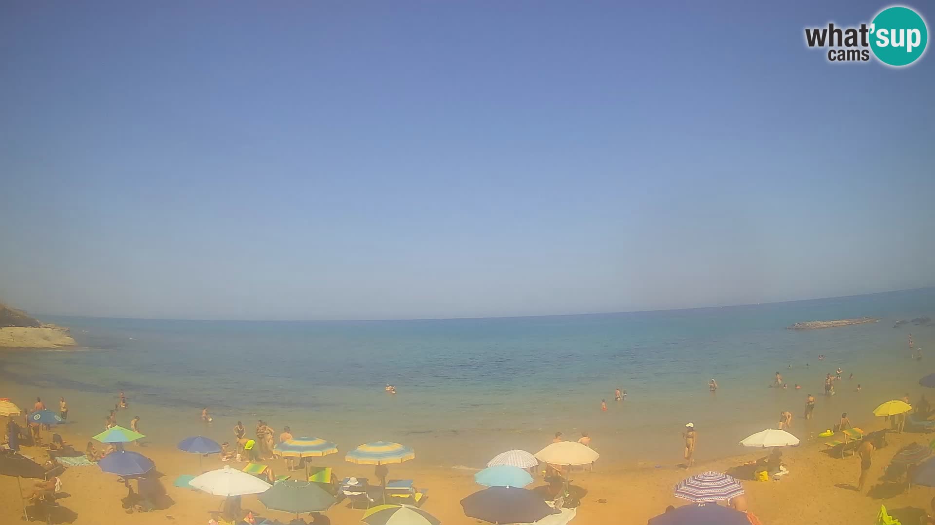 Lu Bagnu live webcam Ampurias beach – Castelsardo – Sardinia – Italy