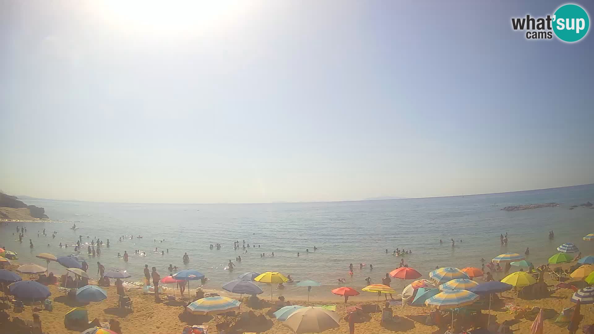 Lu Bagnu webcam en direct Plage d’Ampurias – Castelsardo – Sardaigne – Italie