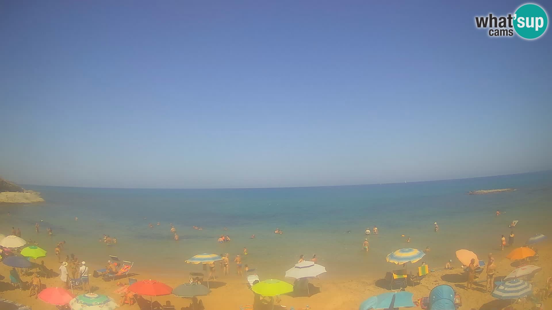 Lu Bagnu live webcam Ampurias beach – Castelsardo – Sardinia – Italy