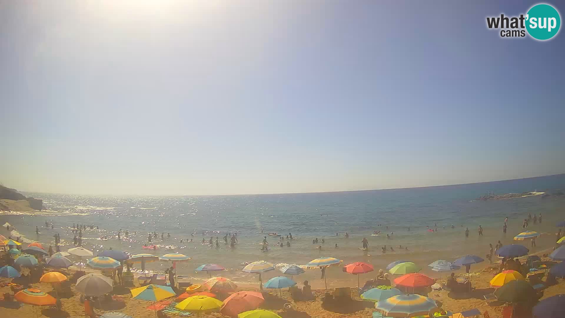 Lu Bagnu live webcam Ampurias beach – Castelsardo – Sardinia – Italy