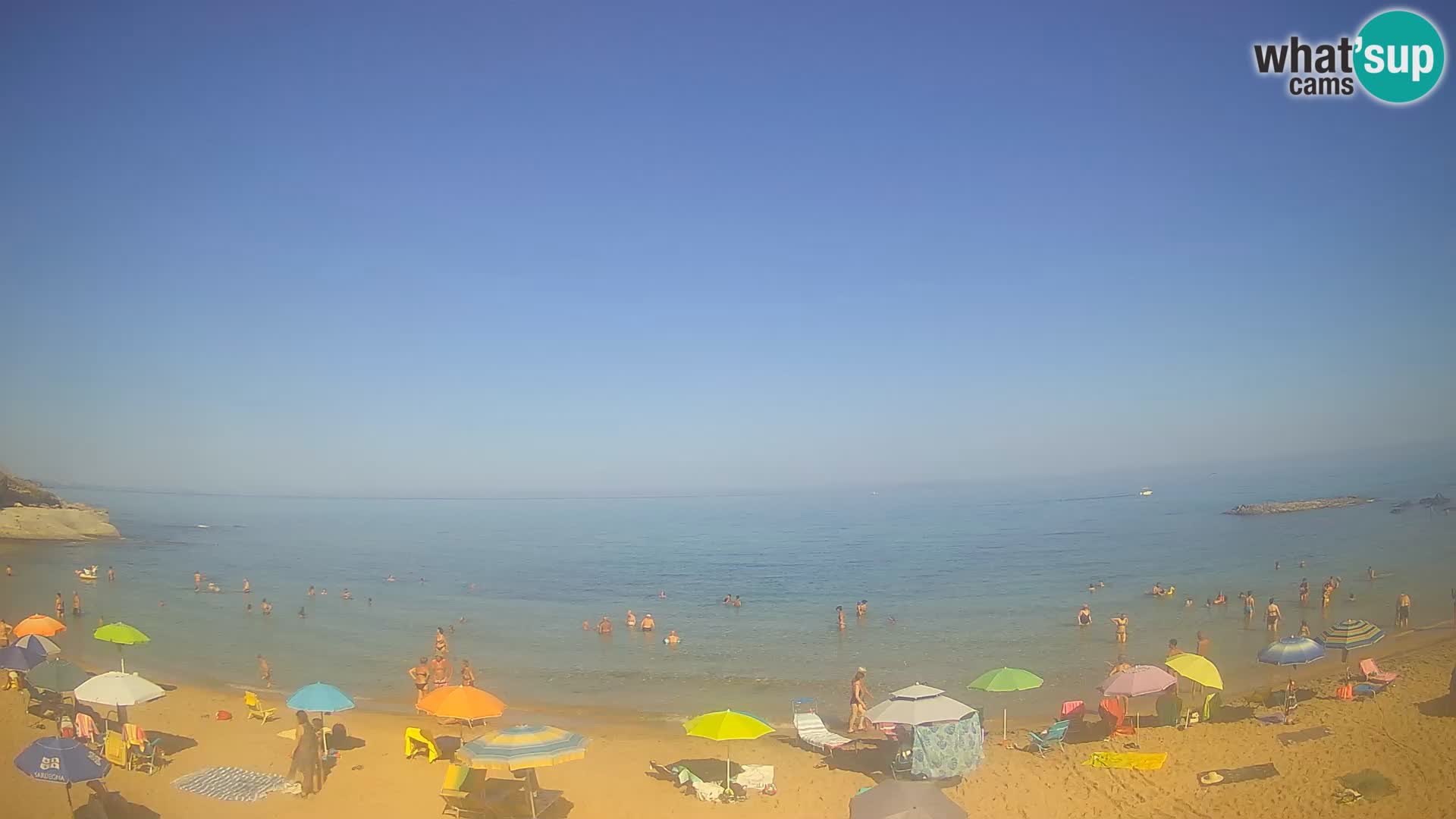 Lu Bagnu web kamera uživo Ampurias plaža – Castelsardo – Sardinija – Italija