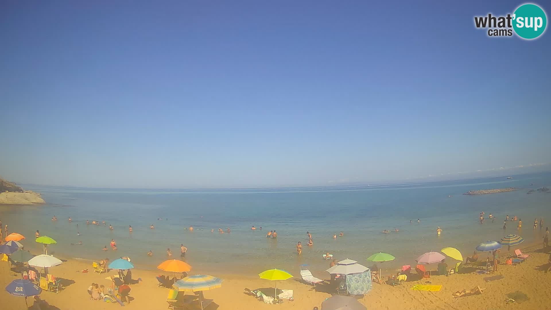 Lu Bagnu webcam en direct Plage d’Ampurias – Castelsardo – Sardaigne – Italie