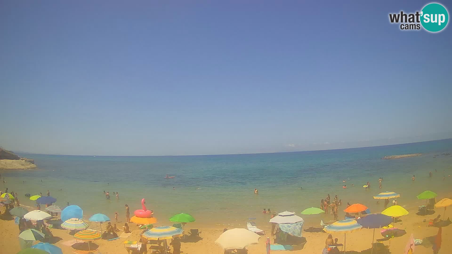Lu Bagnu live webcam Ampurias beach – Castelsardo – Sardinia – Italy