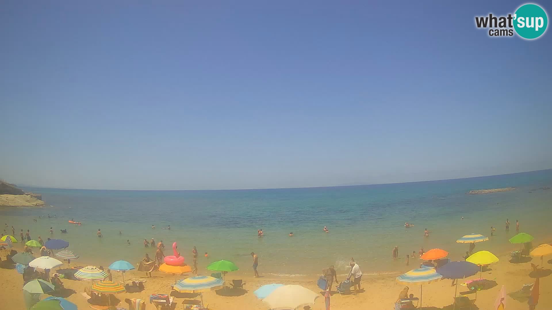 Lu Bagnu live webcam Ampurias beach – Castelsardo – Sardinia – Italy