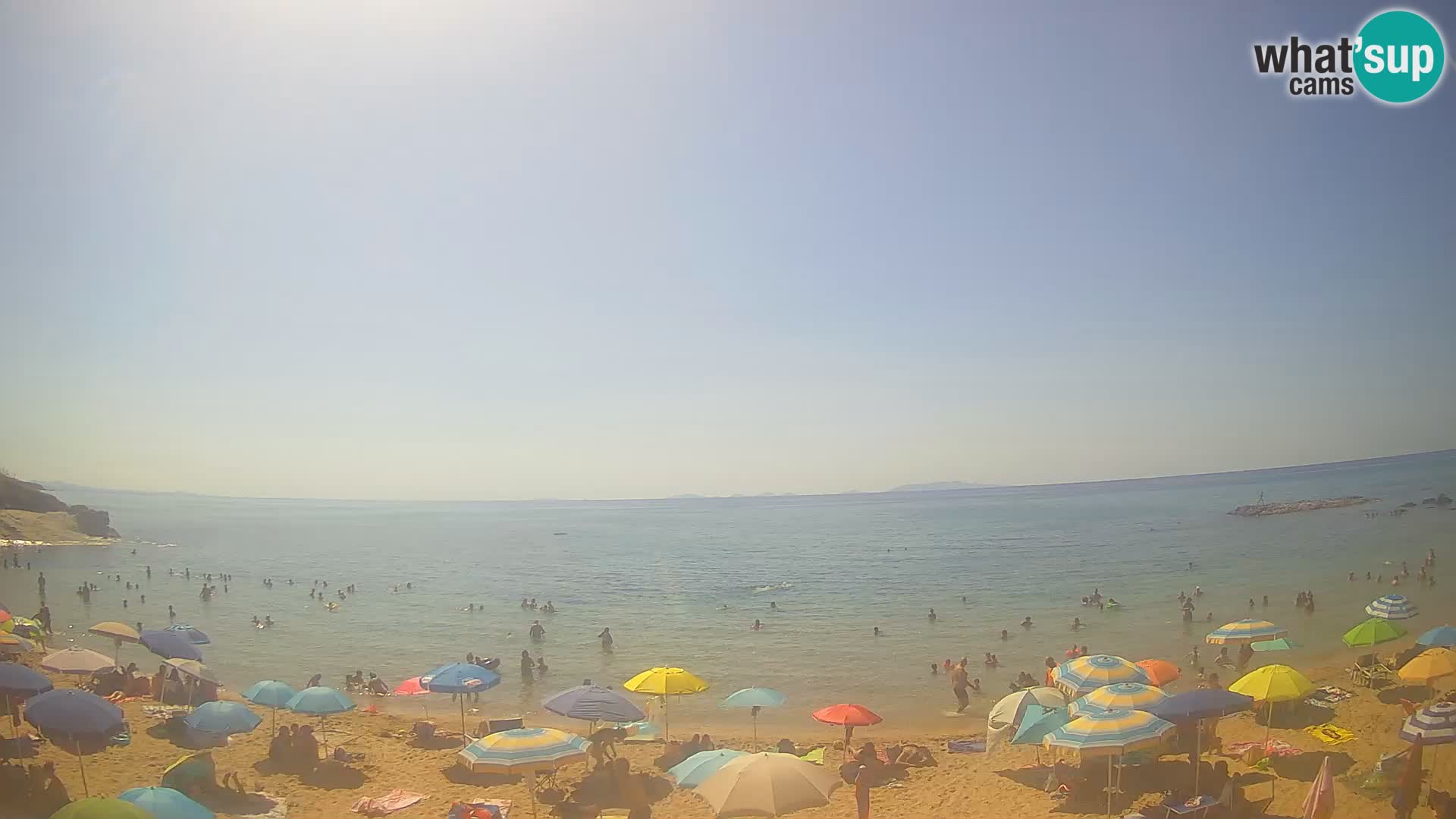 Lu Bagnu webcam en vivo Playa de Ampurias – Castelsardo – Cerdeña – Italia