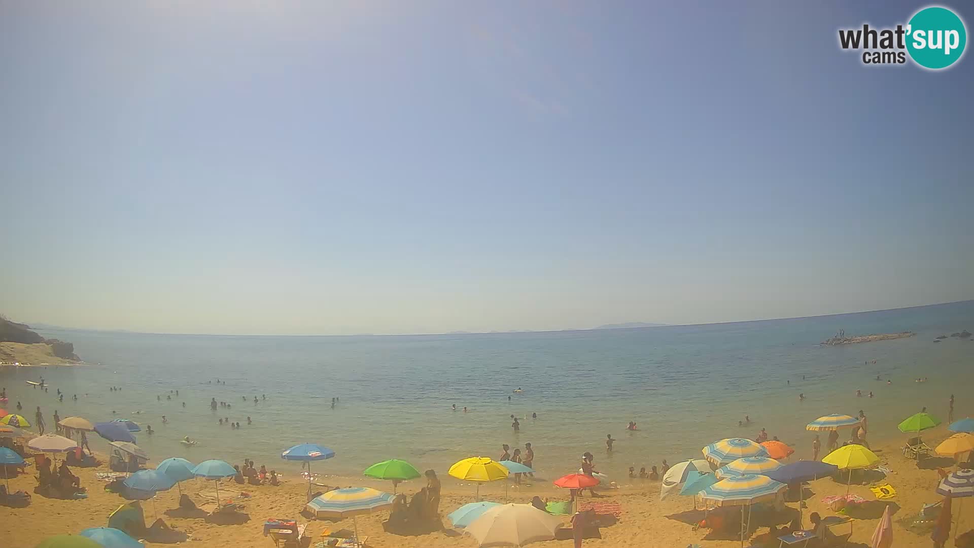 Lu Bagnu web kamera uživo Ampurias plaža – Castelsardo – Sardinija – Italija
