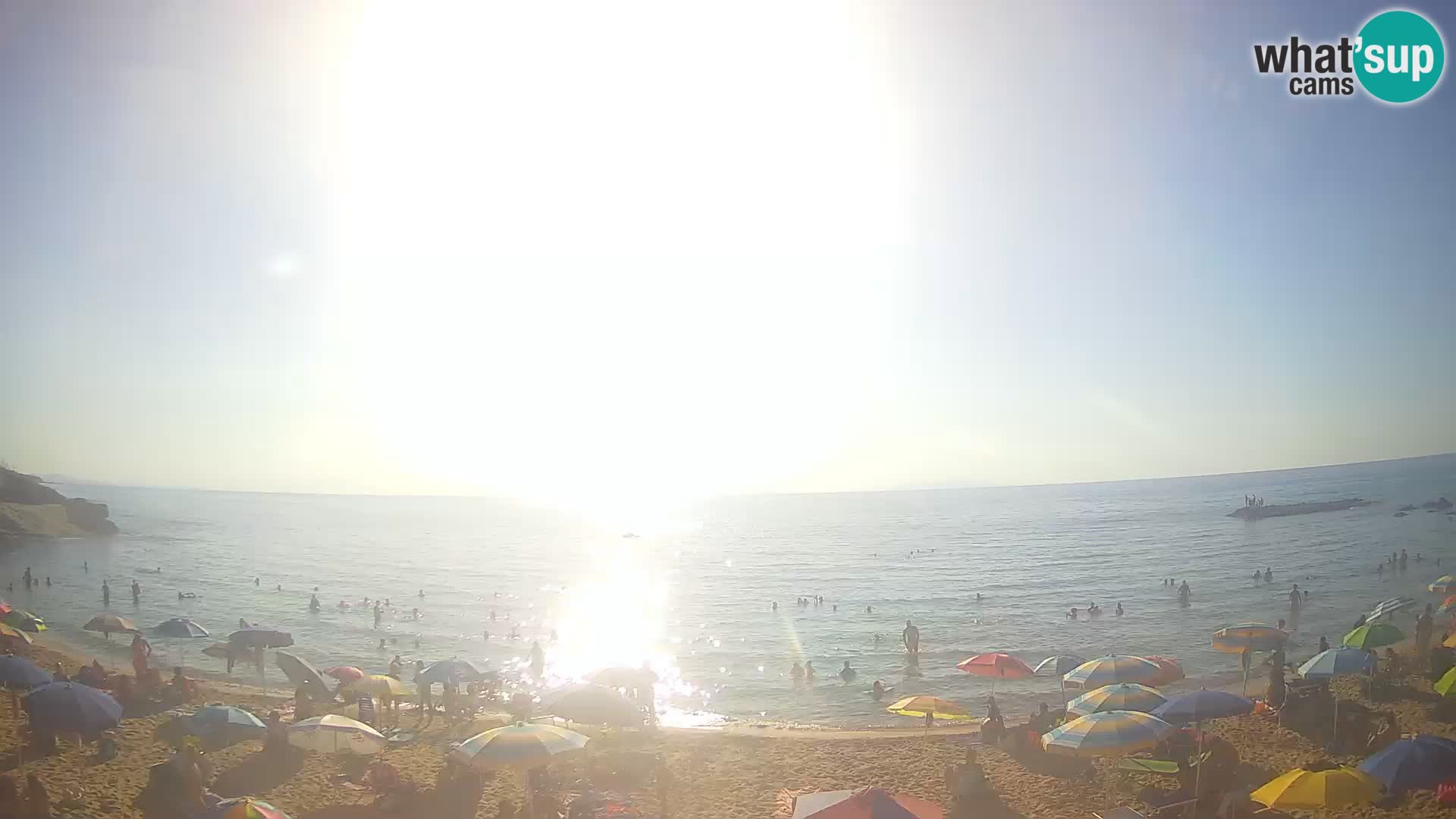 Lu Bagnu web kamera uživo Ampurias plaža – Castelsardo – Sardinija – Italija