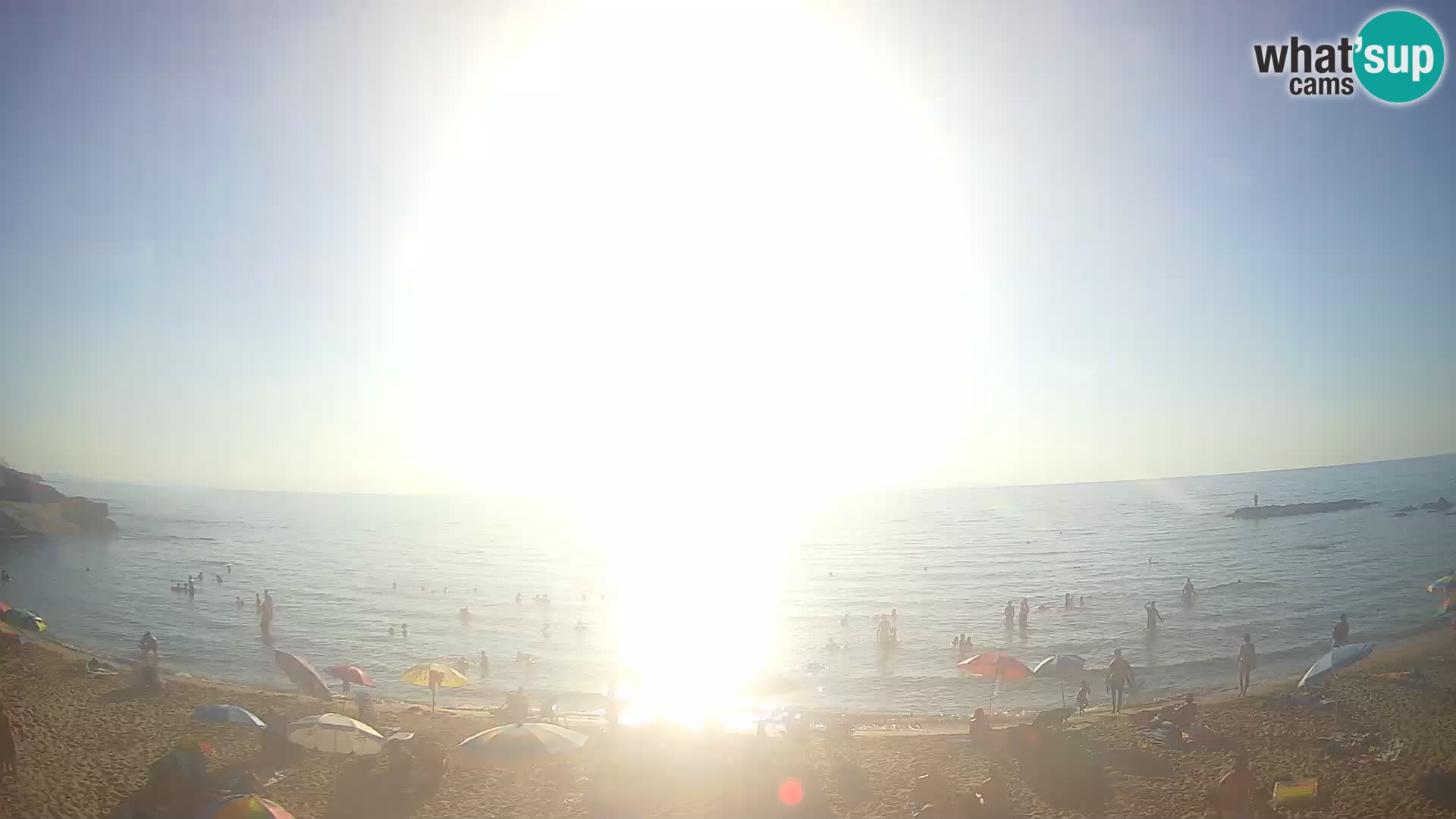 Lu Bagnu webcam en direct Plage d’Ampurias – Castelsardo – Sardaigne – Italie