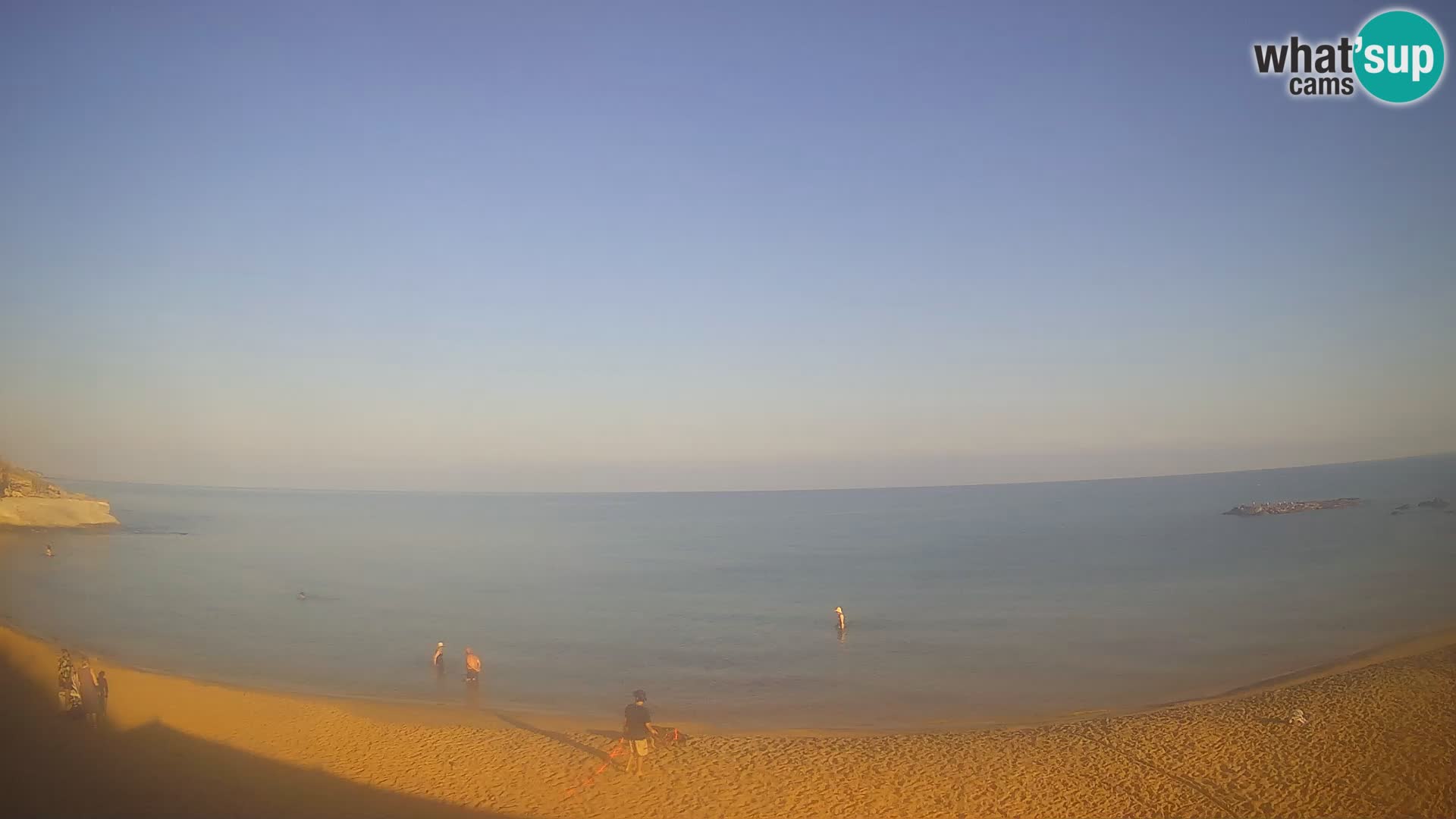Lu Bagnu webcam en direct Plage d’Ampurias – Castelsardo – Sardaigne – Italie