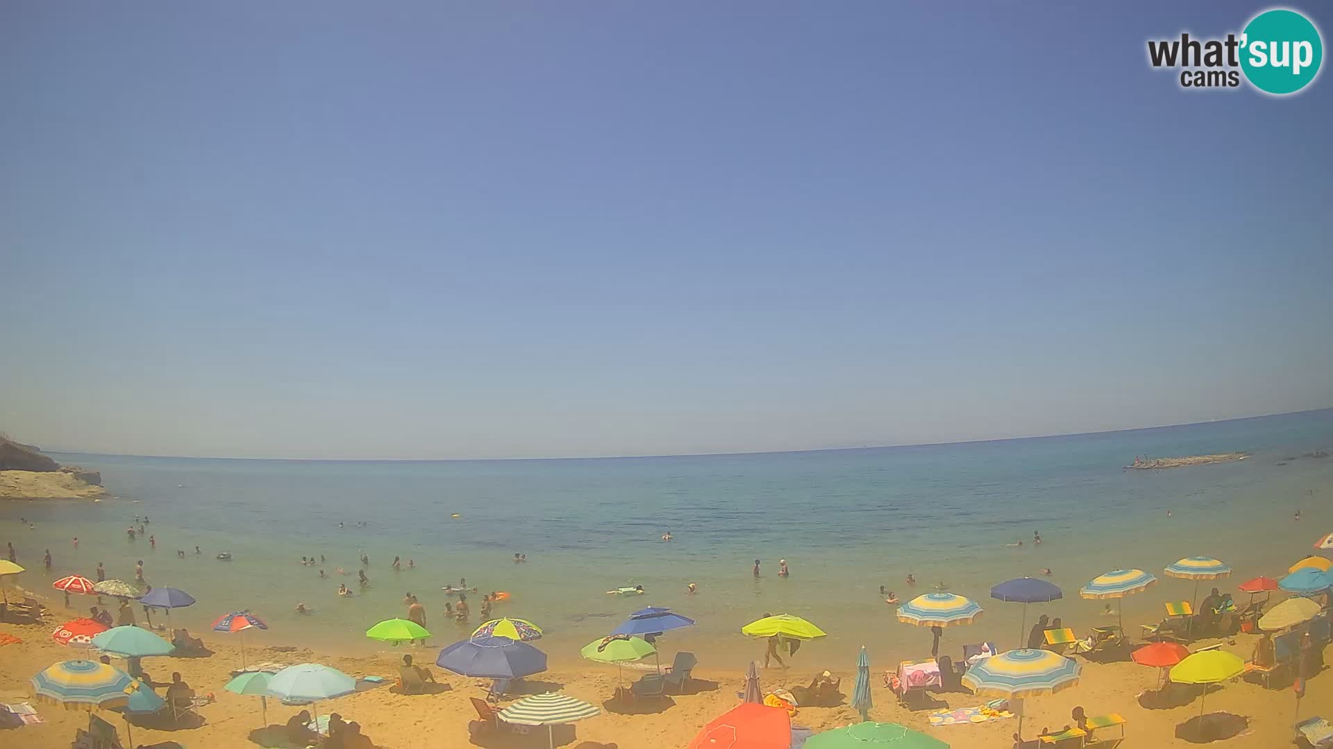 Lu Bagnu live webcam Ampurias beach – Castelsardo – Sardinia – Italy