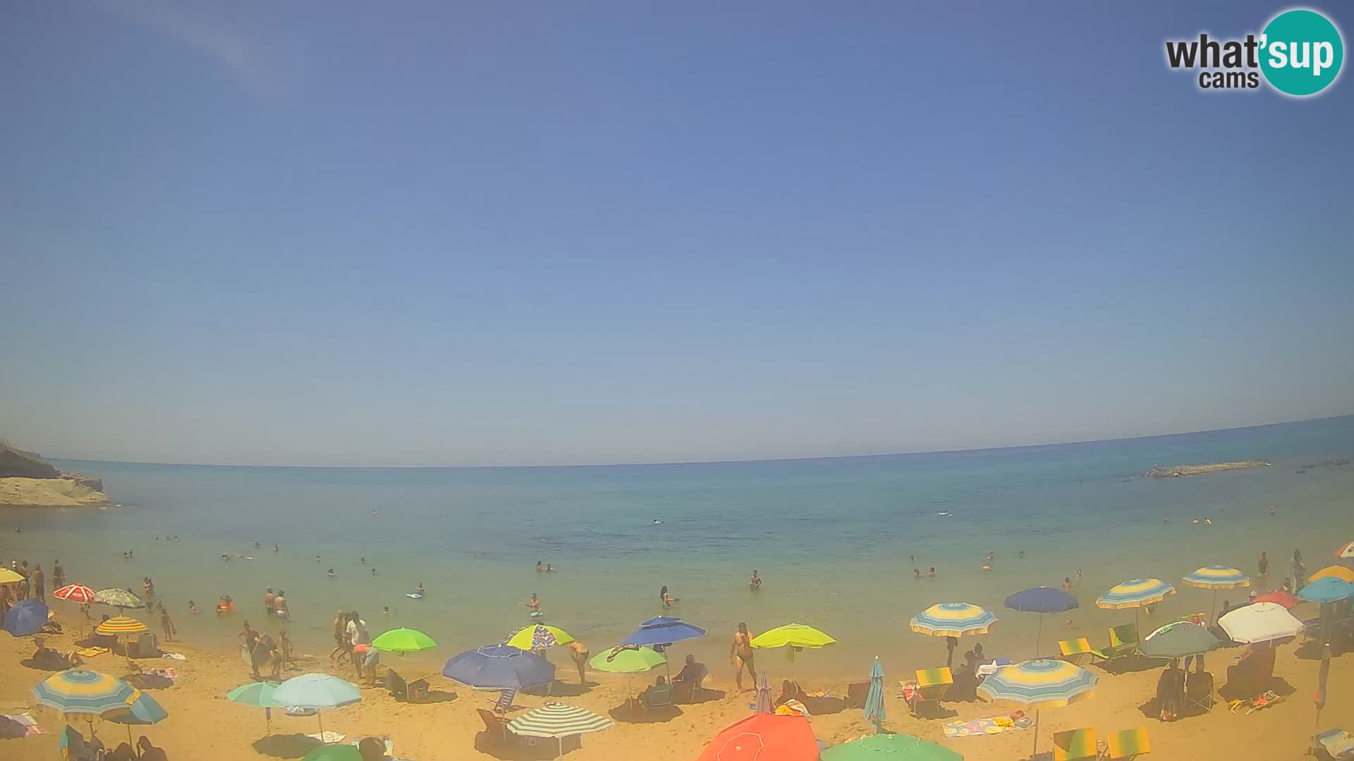 Lu Bagnu webcam en direct Plage d’Ampurias – Castelsardo – Sardaigne – Italie