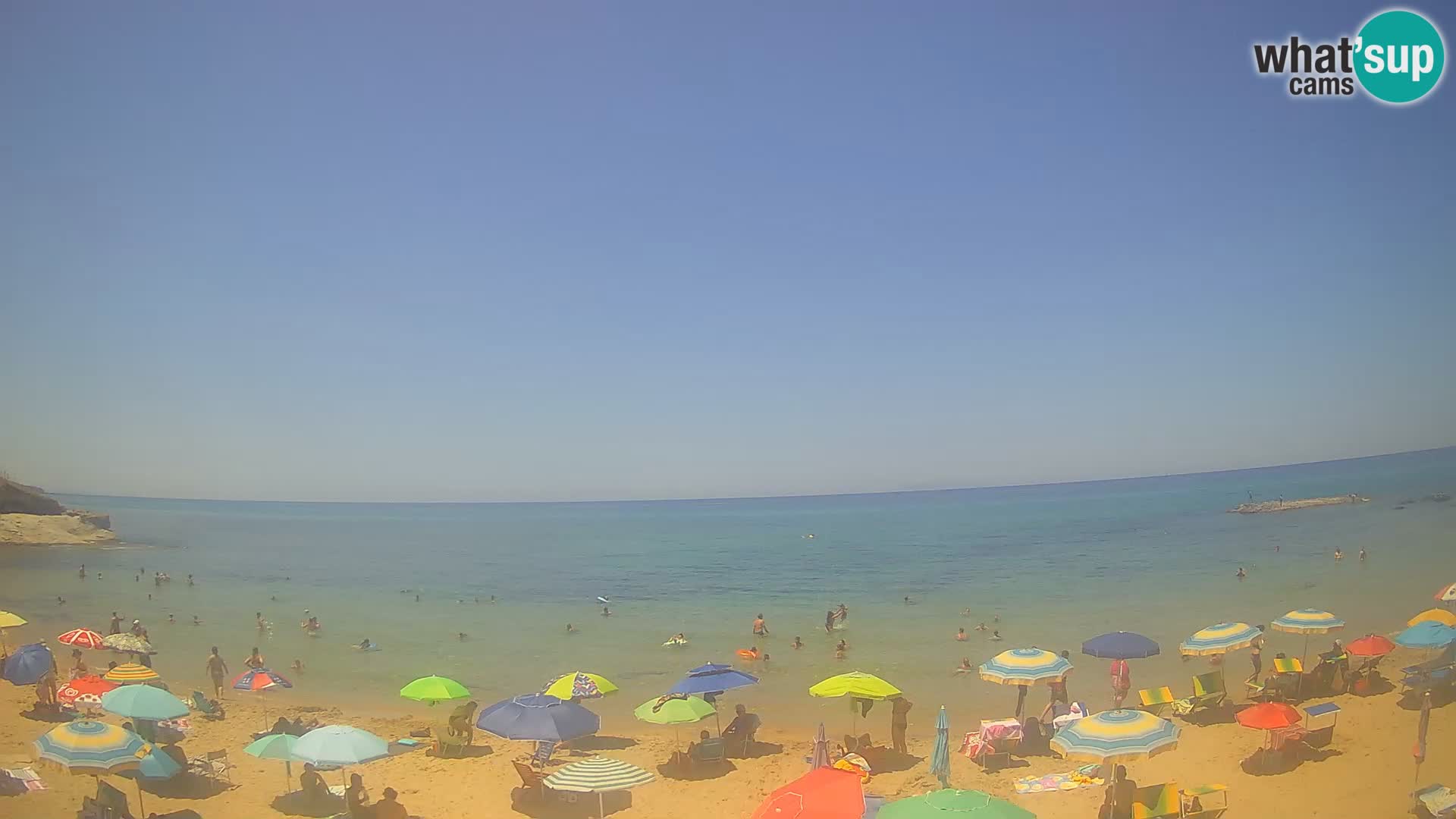 Lu Bagnu live webcam Ampurias beach – Castelsardo – Sardinia – Italy