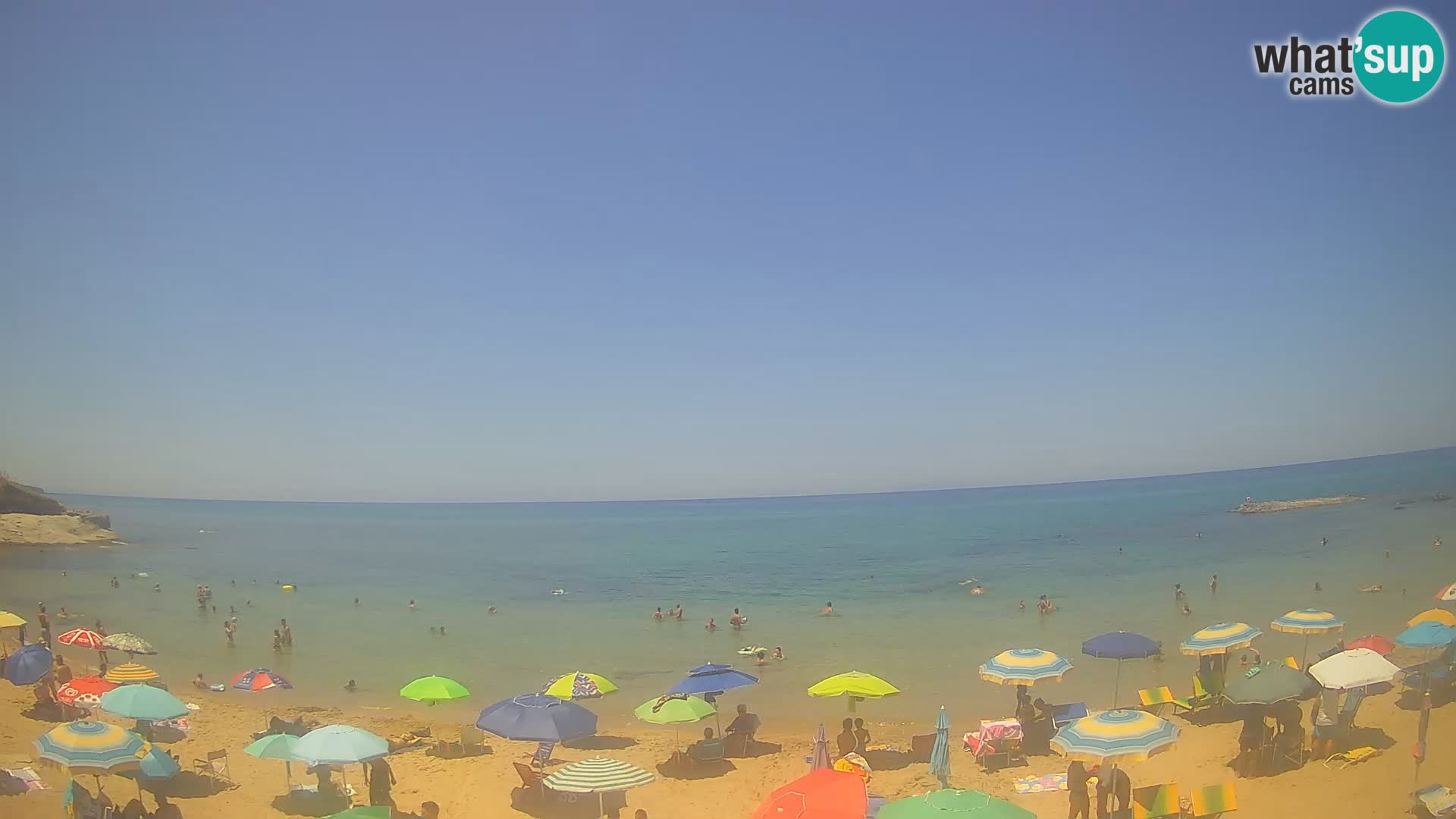 Lu Bagnu web kamera uživo Ampurias plaža – Castelsardo – Sardinija – Italija