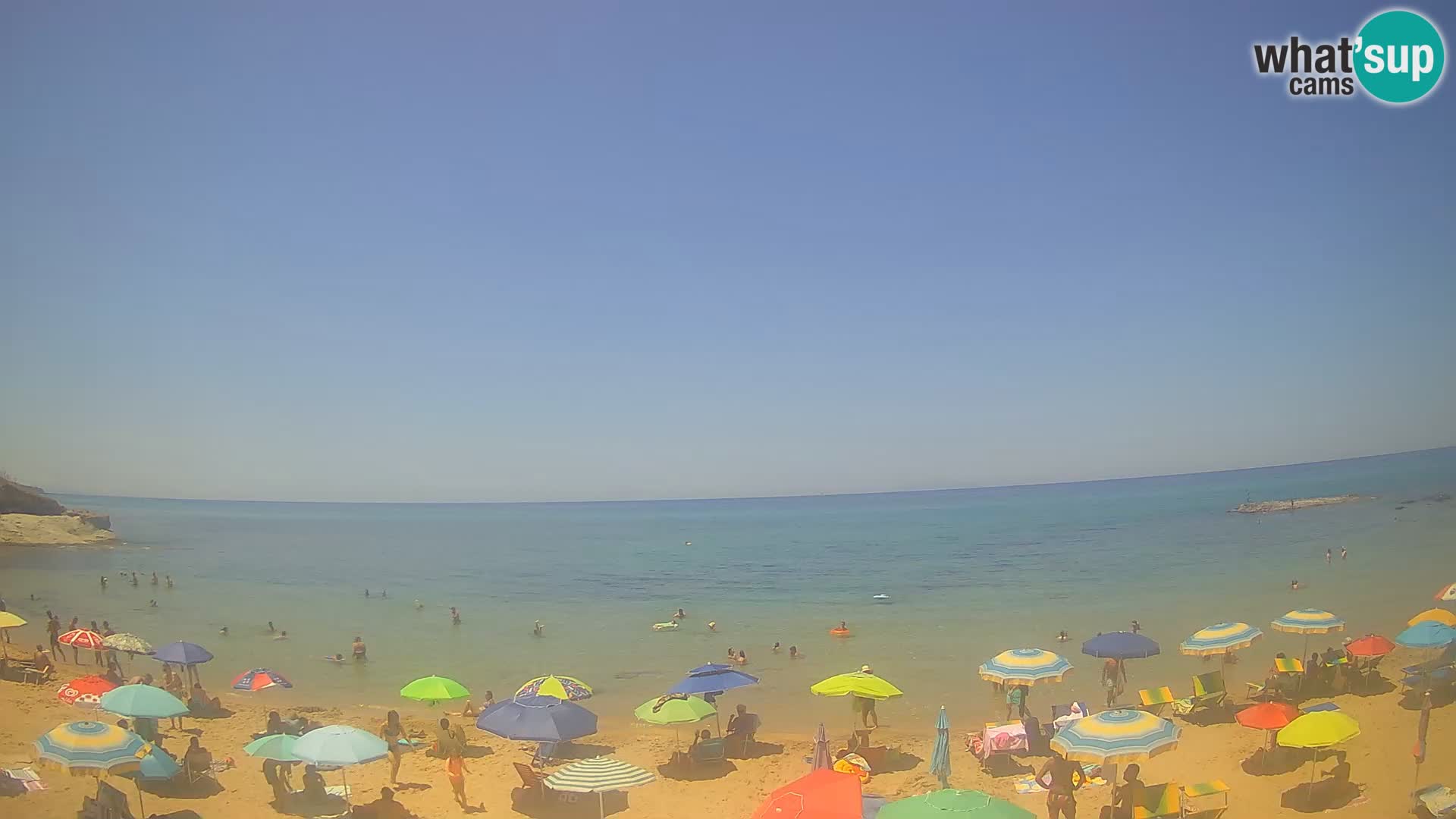 Lu Bagnu webcam en vivo Playa de Ampurias – Castelsardo – Cerdeña – Italia