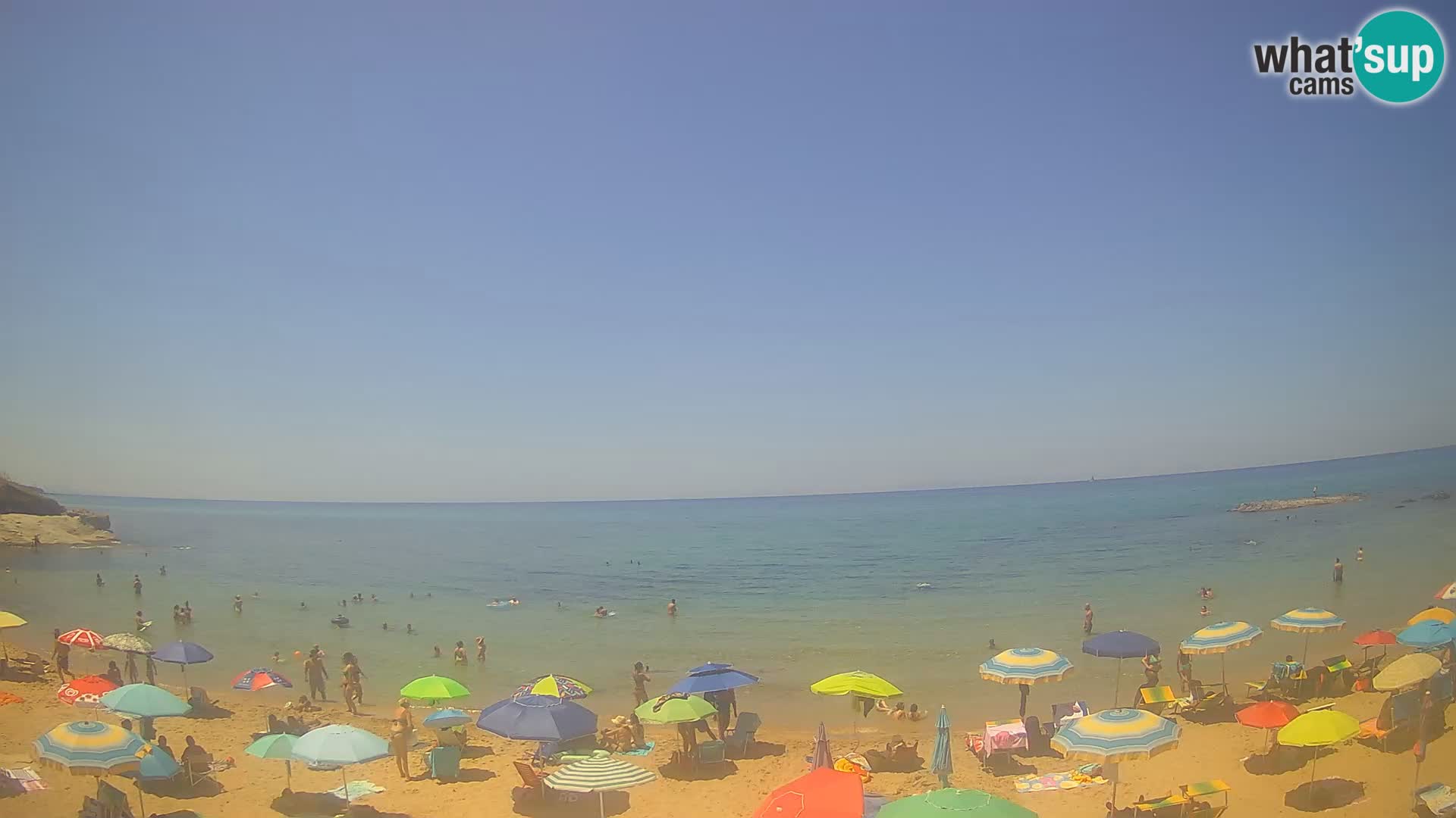 Lu Bagnu live webcam Ampurias beach – Castelsardo – Sardinia – Italy