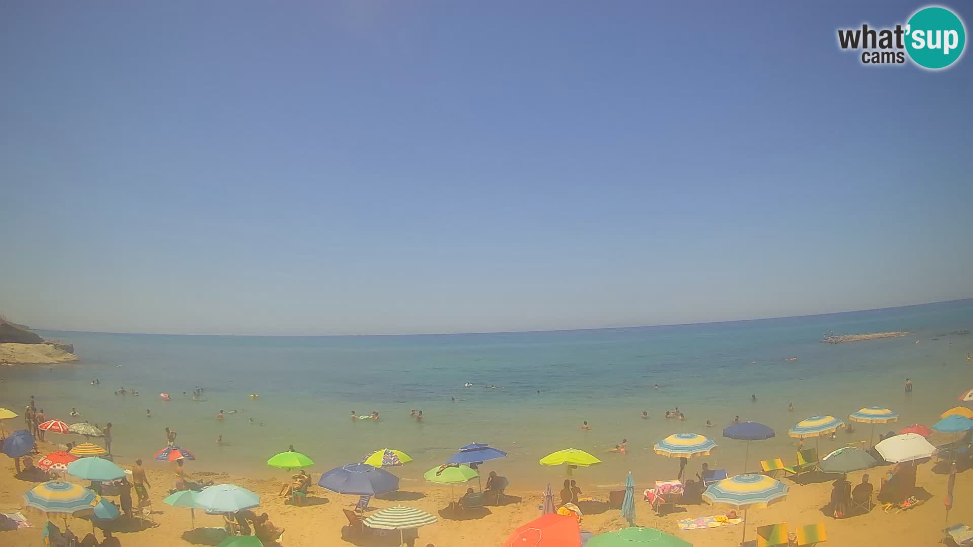 Lu Bagnu webcam en vivo Playa de Ampurias – Castelsardo – Cerdeña – Italia