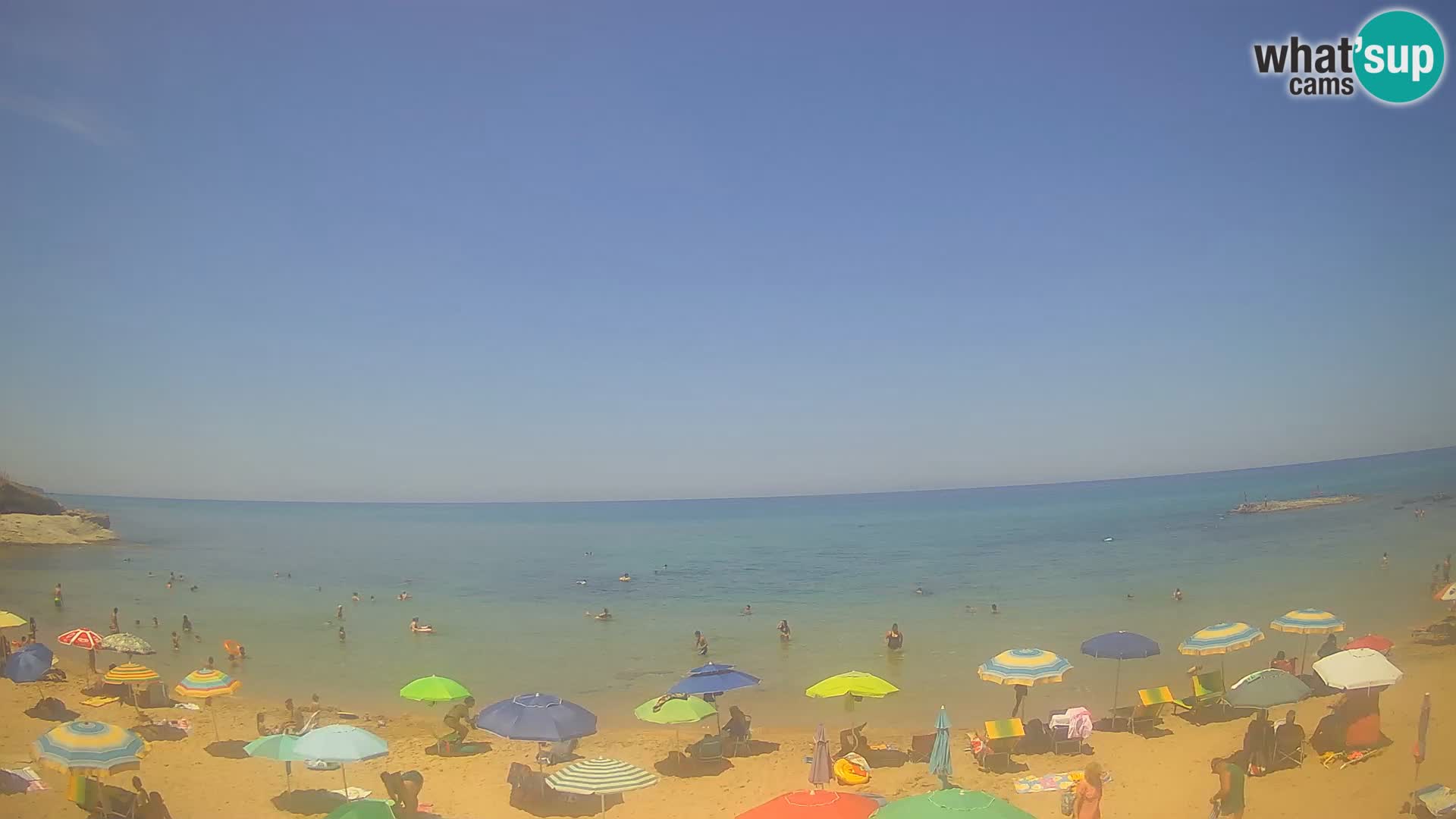 Lu Bagnu web kamera uživo Ampurias plaža – Castelsardo – Sardinija – Italija