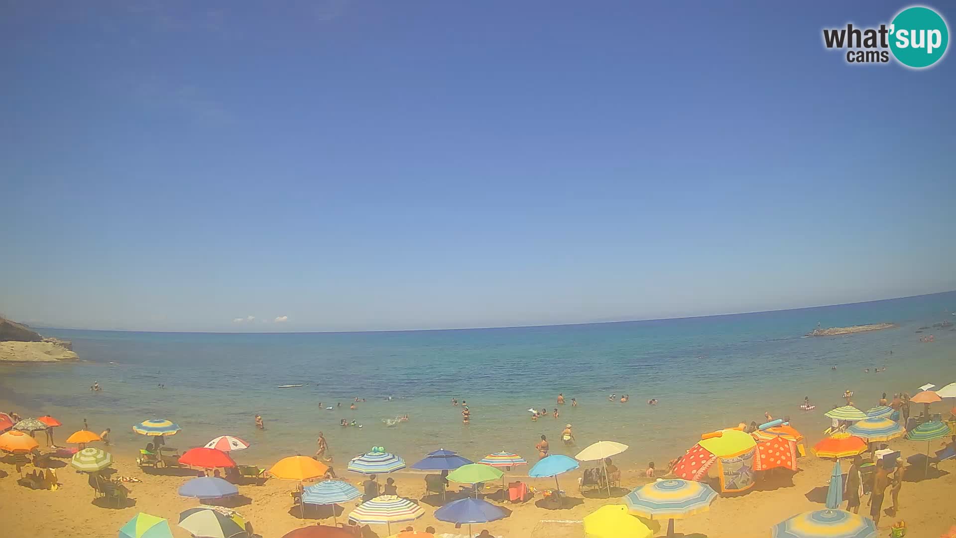 Lu Bagnu live webcam Ampurias beach – Castelsardo – Sardinia – Italy