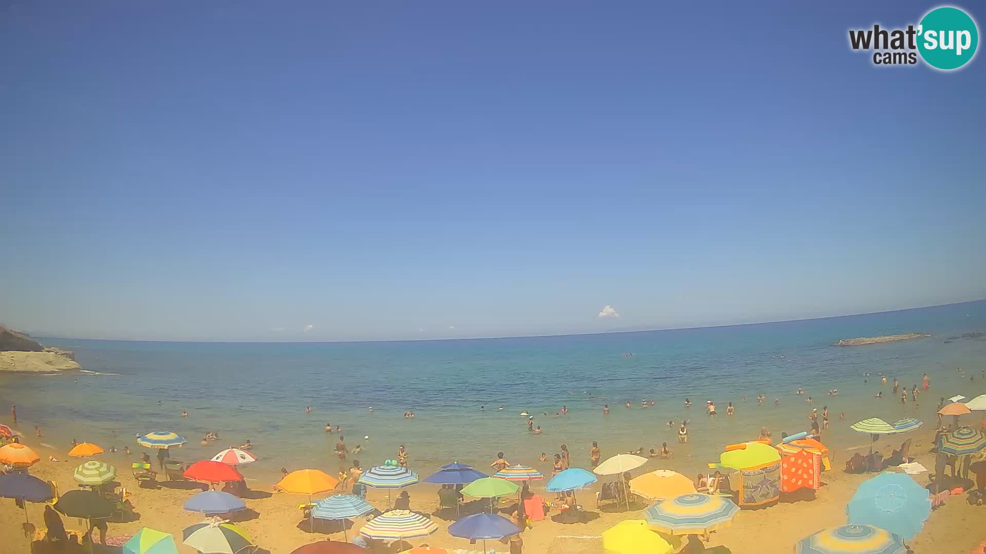 Lu Bagnu webcam en direct Plage d’Ampurias – Castelsardo – Sardaigne – Italie
