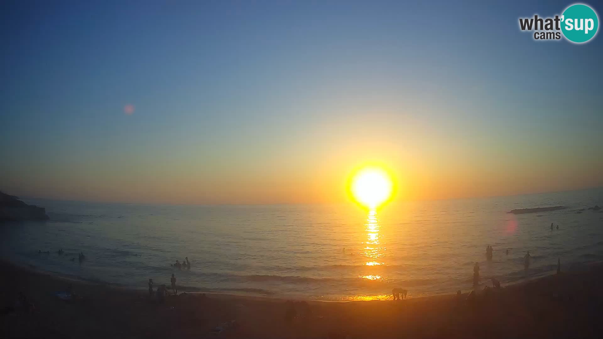 Lu Bagnu webcam en direct Plage d’Ampurias – Castelsardo – Sardaigne – Italie