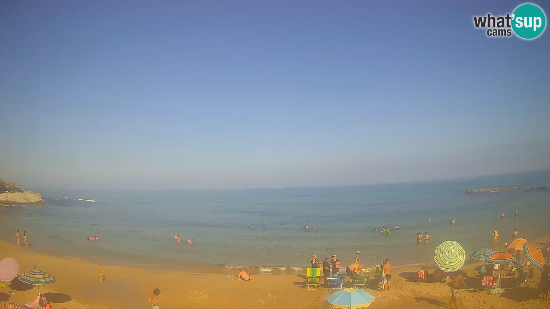 Lu Bagnu live webcam Ampurias beach – Castelsardo – Sardinia – Italy