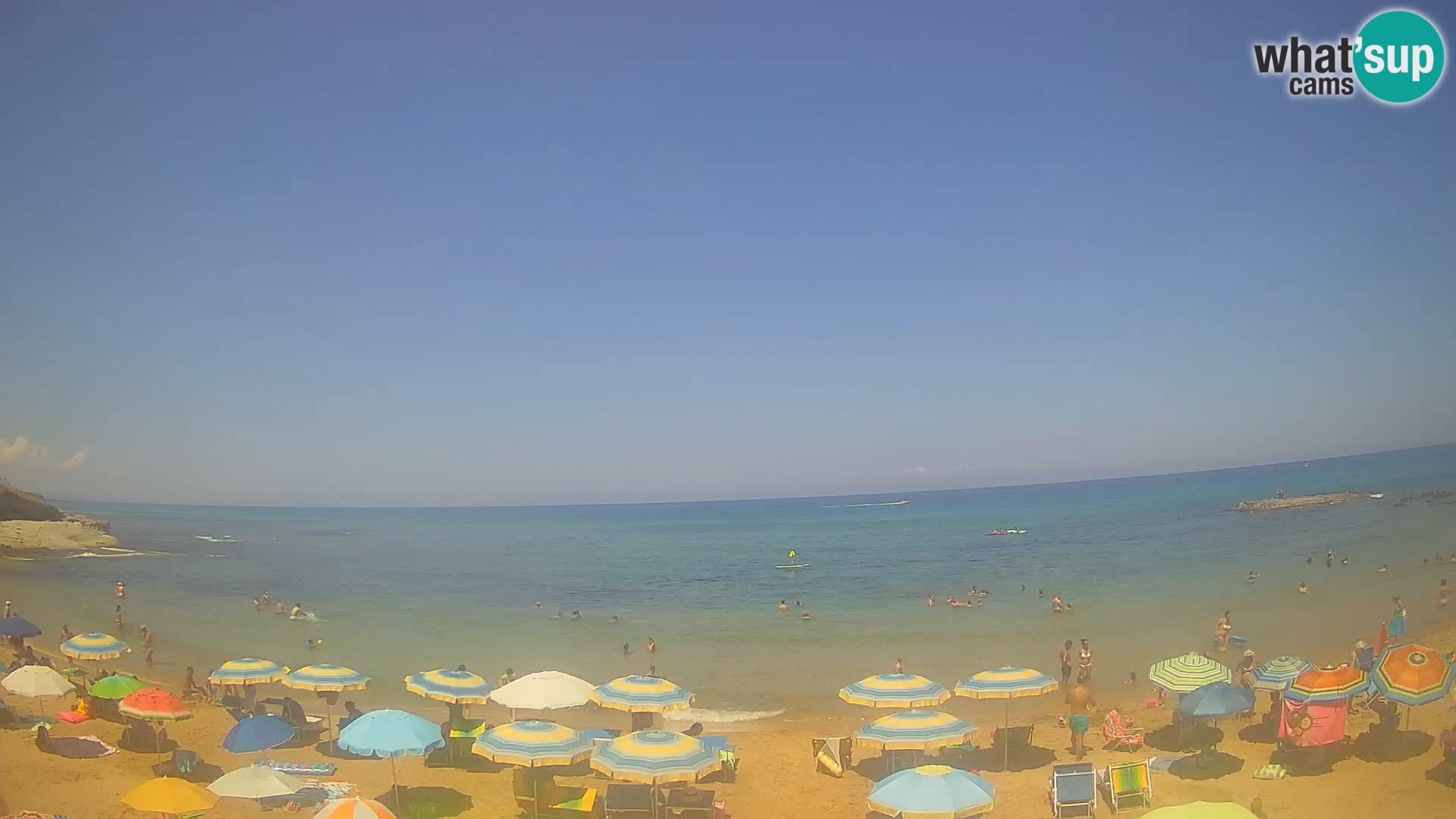 Lu Bagnu live webcam Ampurias beach – Castelsardo – Sardinia – Italy