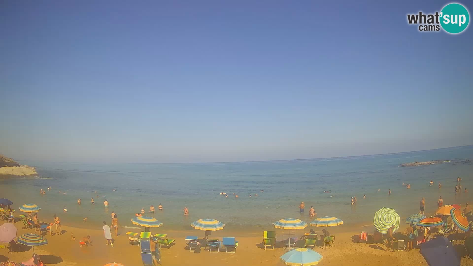 Lu Bagnu live webcam Ampurias beach – Castelsardo – Sardinia – Italy