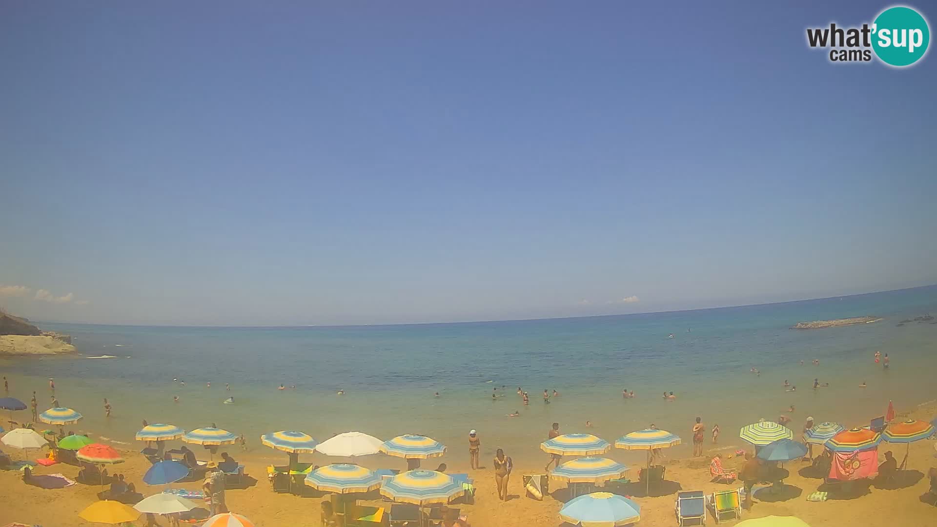 Lu Bagnu live webcam Ampurias beach – Castelsardo – Sardinia – Italy