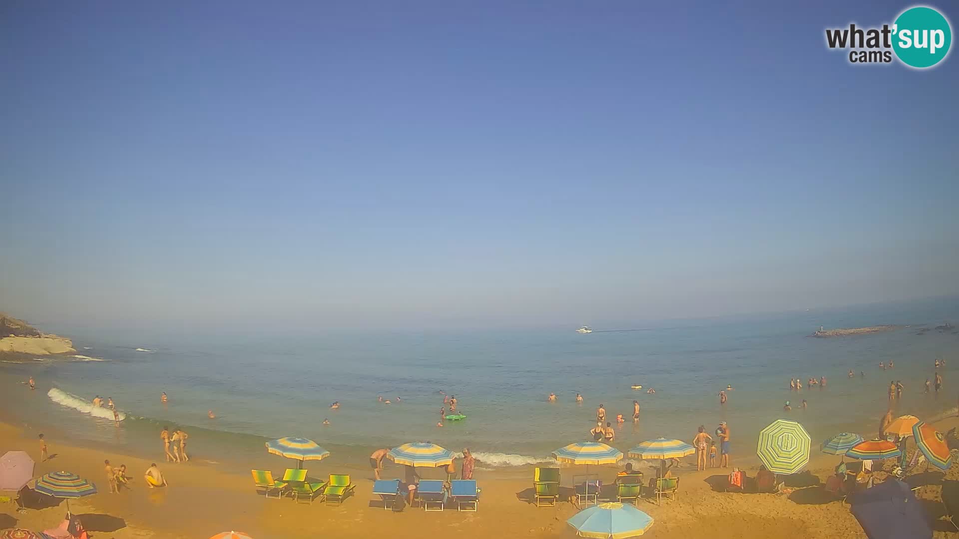 Lu Bagnu web kamera uživo Ampurias plaža – Castelsardo – Sardinija – Italija