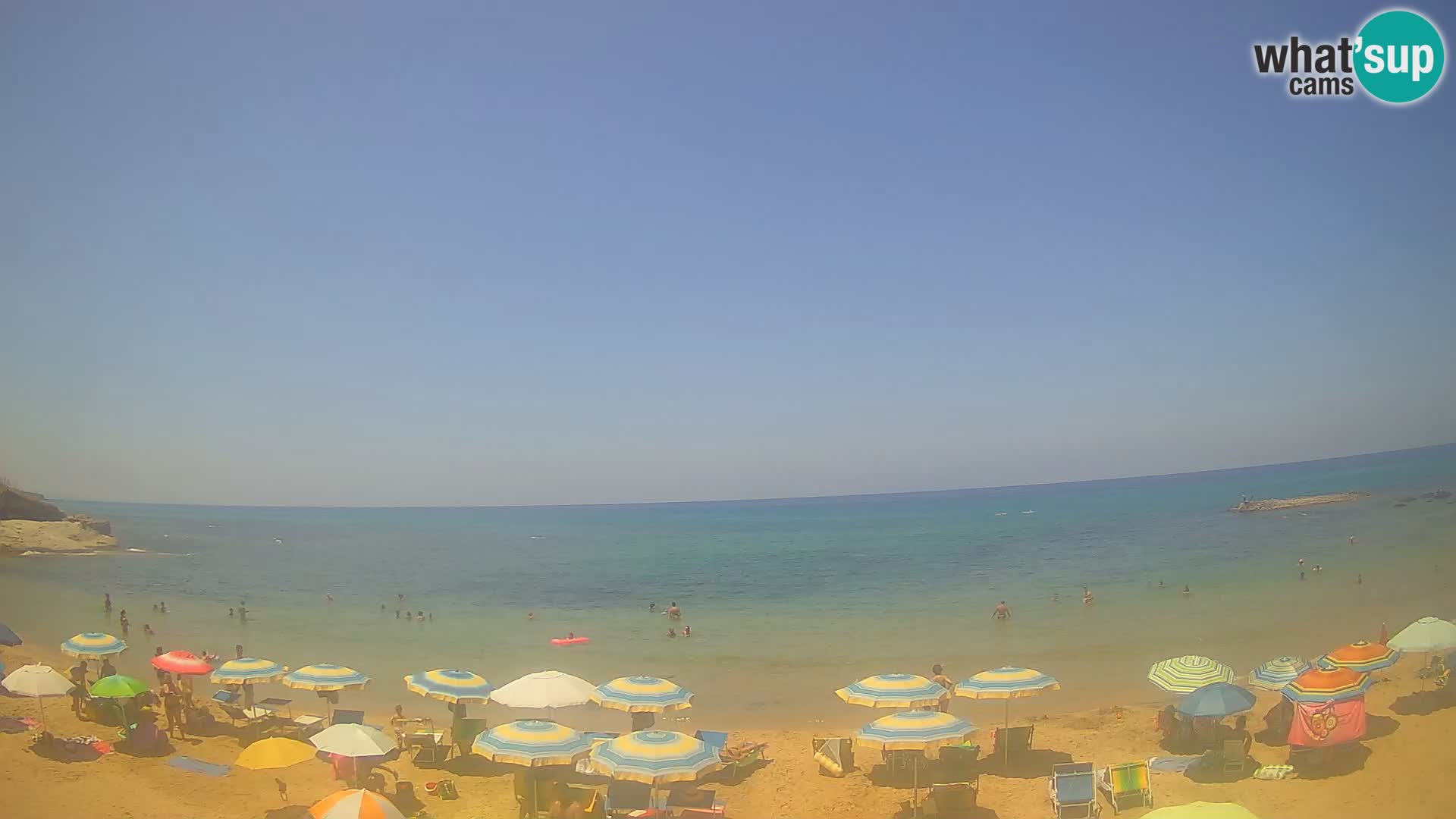Lu Bagnu live webcam Ampurias beach – Castelsardo – Sardinia – Italy