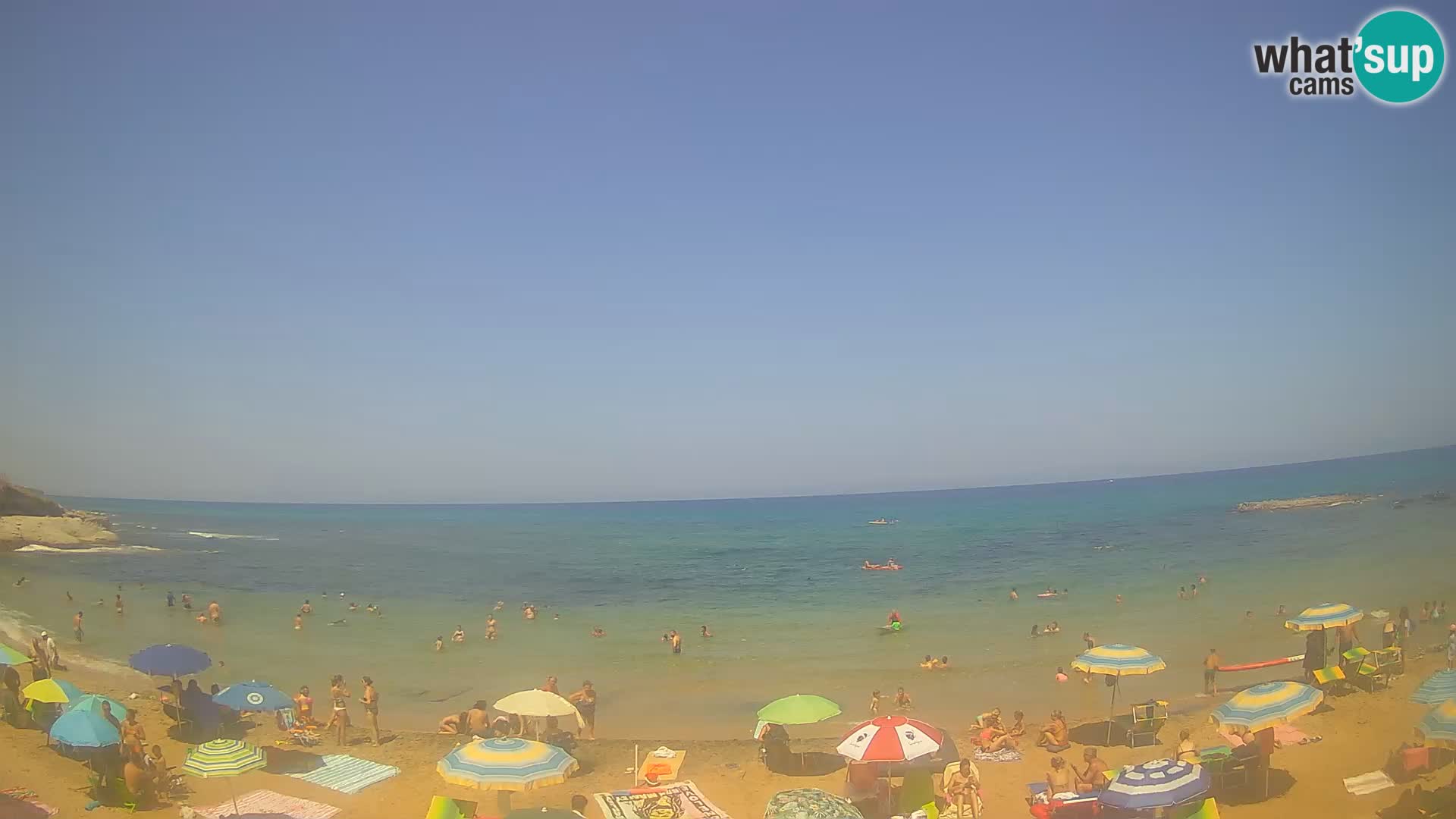Lu Bagnu spletna kamera v živo Plaža Ampurias – Castelsardo – Sardinija – Italija