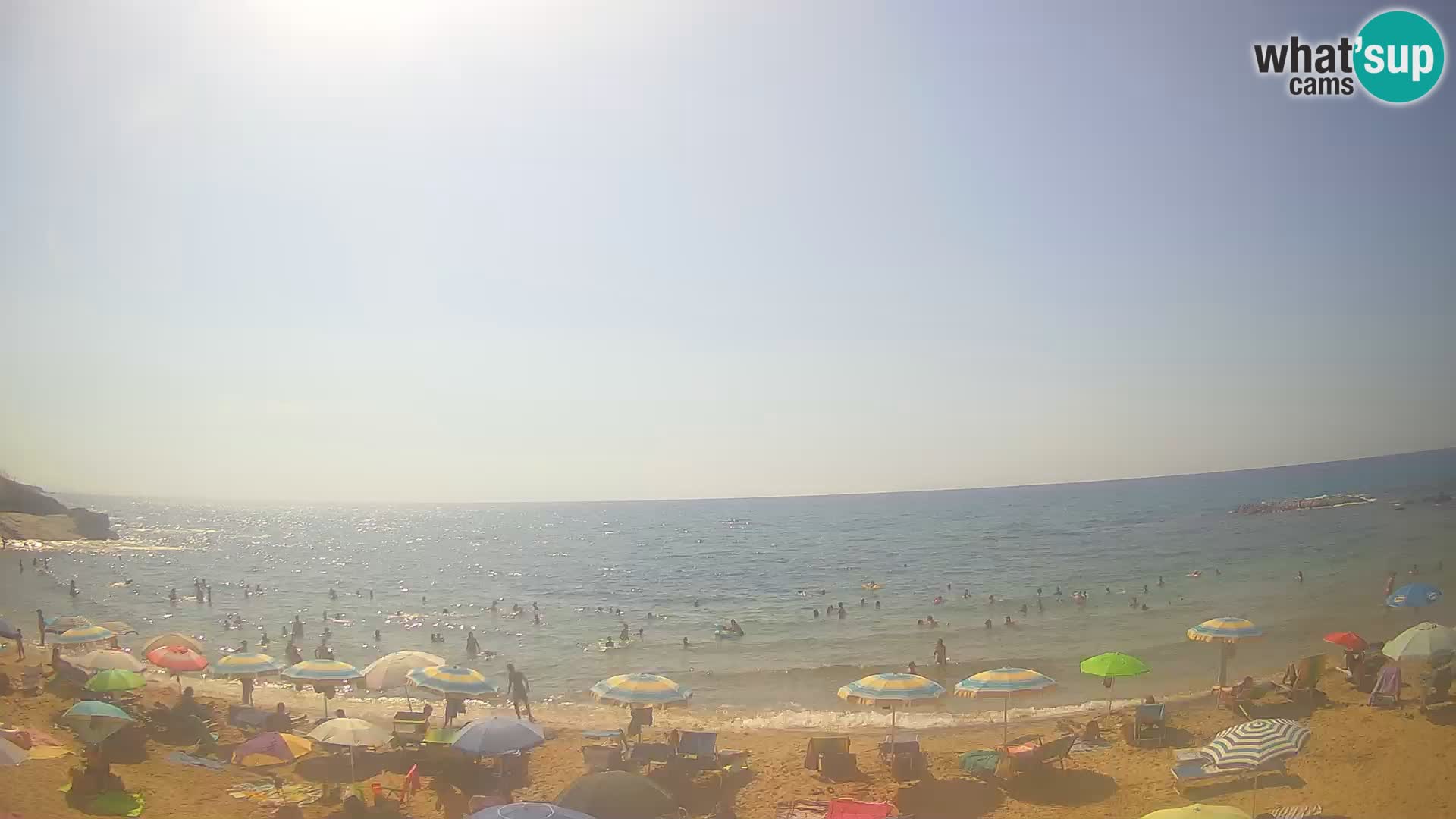 Lu Bagnu webcam en direct Plage d’Ampurias – Castelsardo – Sardaigne – Italie