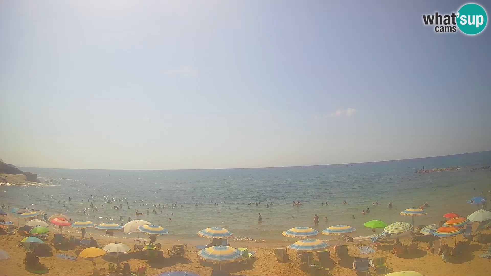 Lu Bagnu webcam en direct Plage d’Ampurias – Castelsardo – Sardaigne – Italie