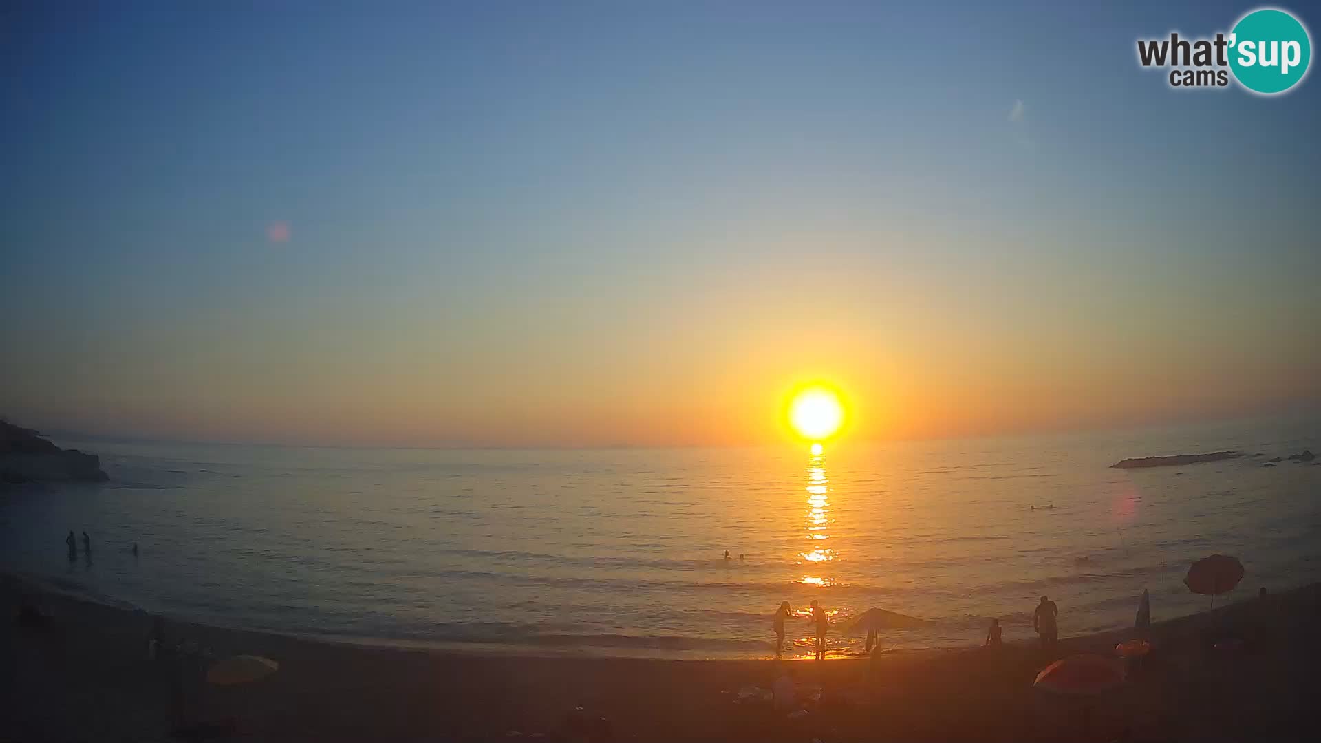 Lu Bagnu webcam en direct Plage d’Ampurias – Castelsardo – Sardaigne – Italie