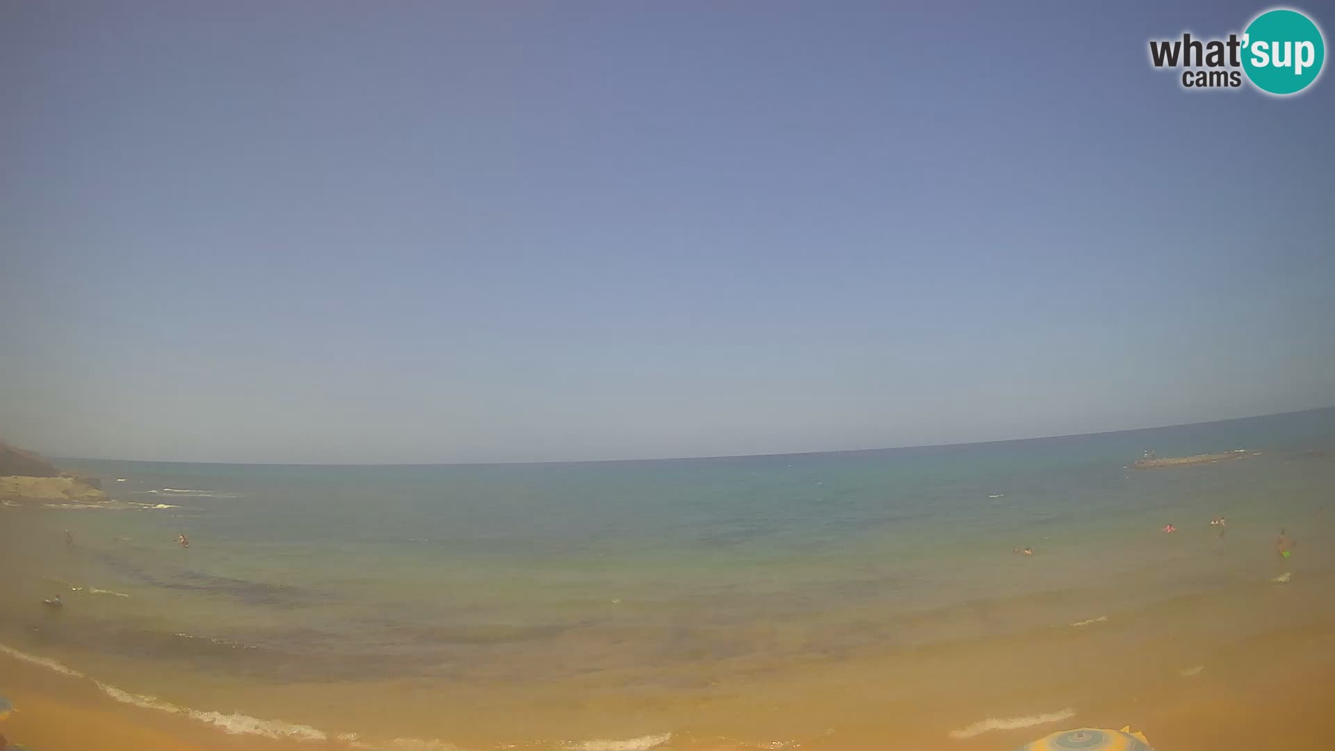 Lu Bagnu webcam en direct Plage d’Ampurias – Castelsardo – Sardaigne – Italie