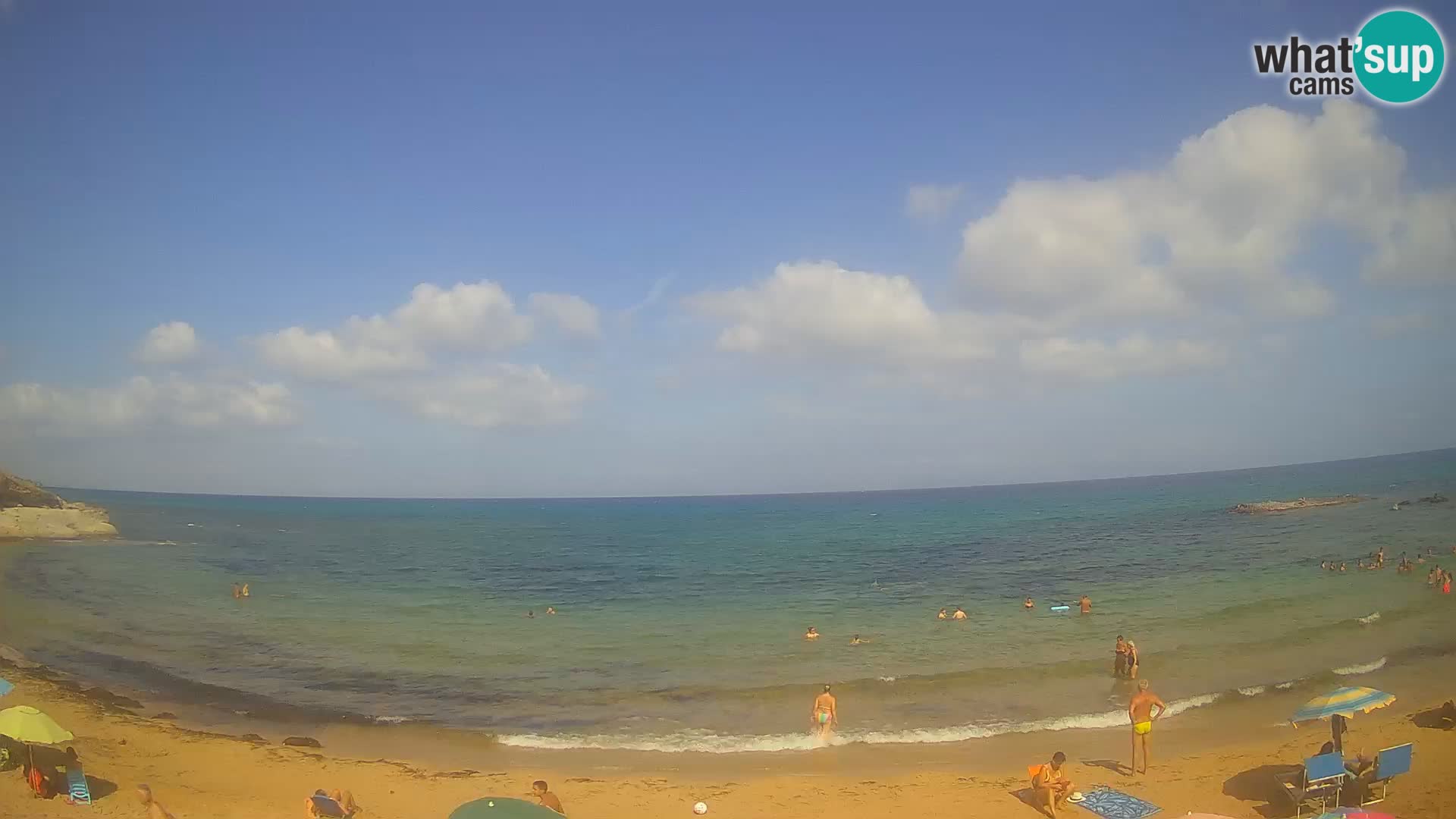 Lu Bagnu live webcam Ampurias beach – Castelsardo – Sardinia – Italy