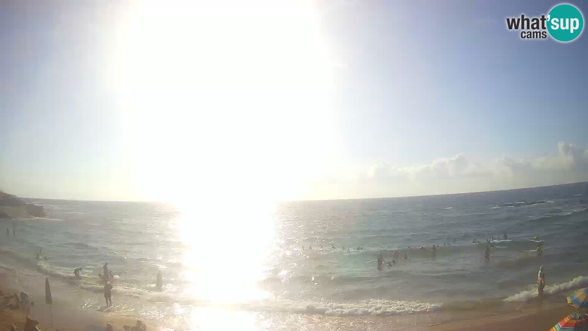 Lu Bagnu live webcam Ampurias beach – Castelsardo – Sardinia – Italy