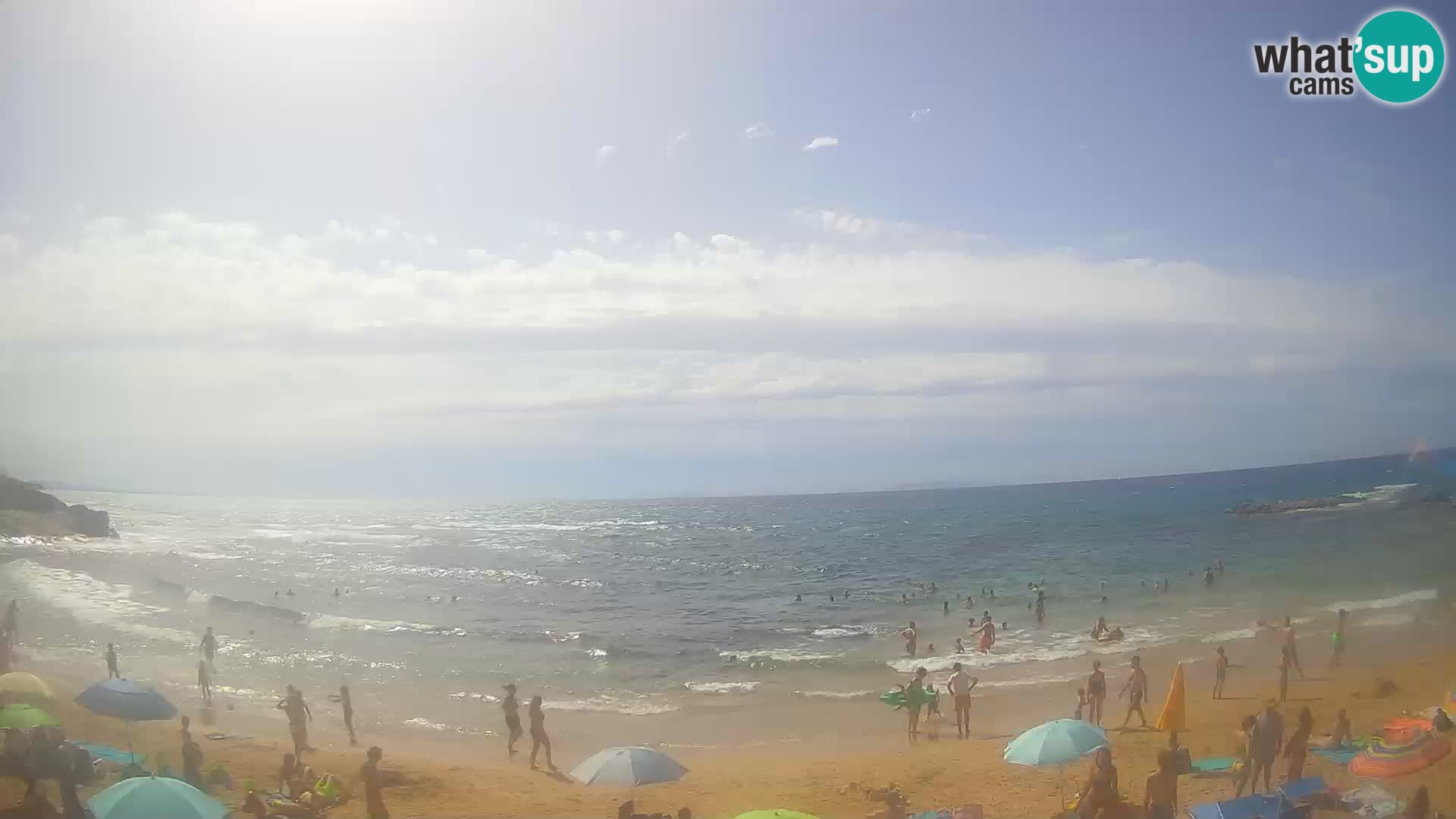 Lu Bagnu live webcam Ampurias beach – Castelsardo – Sardinia – Italy