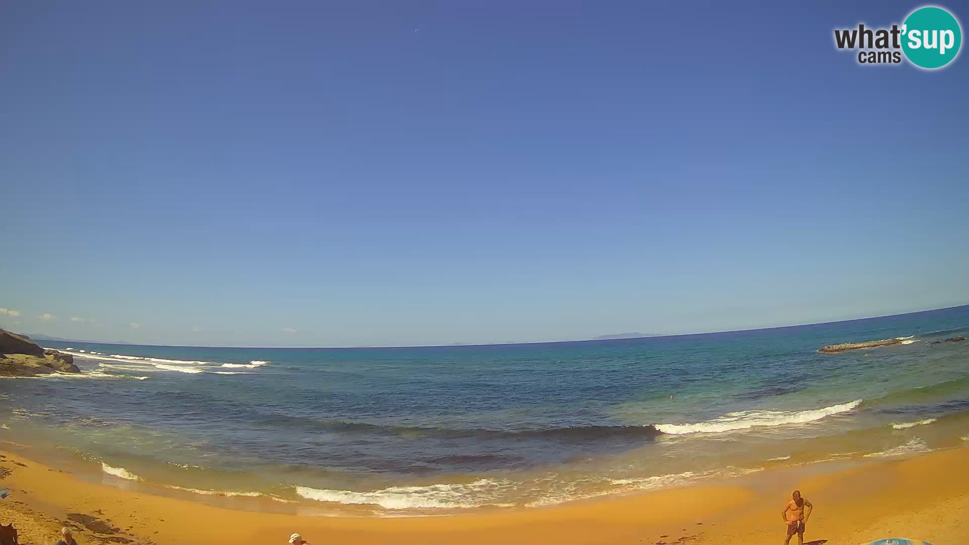 Lu Bagnu webcam en vivo Playa de Ampurias – Castelsardo – Cerdeña – Italia