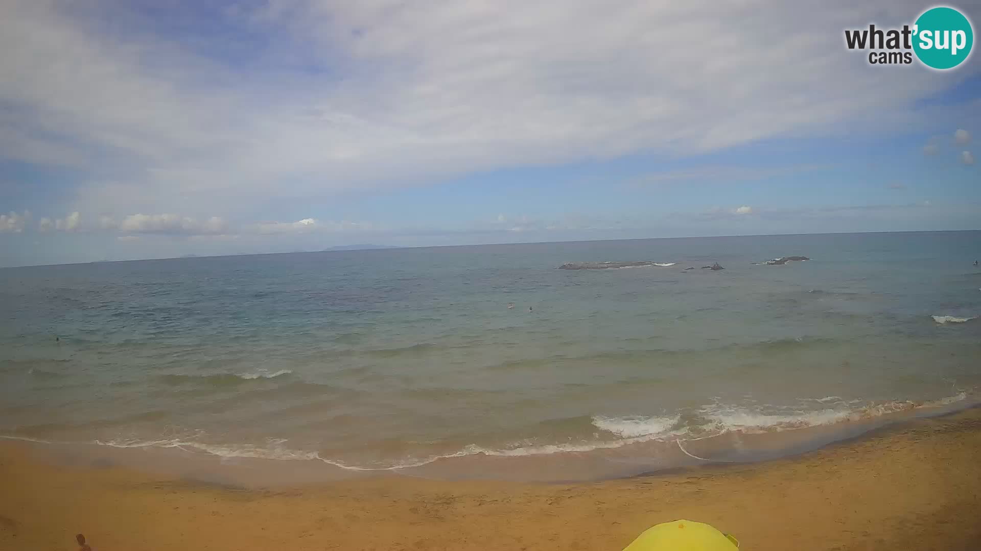 Lu Bagnu live webcam Ampurias beach – Castelsardo – Sardinia – Italy
