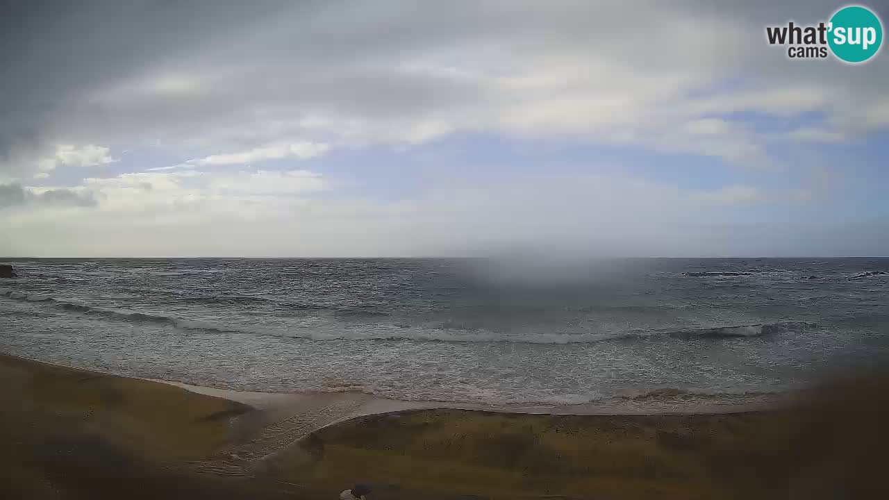 Lu Bagnu webcam en direct Plage d’Ampurias – Castelsardo – Sardaigne – Italie